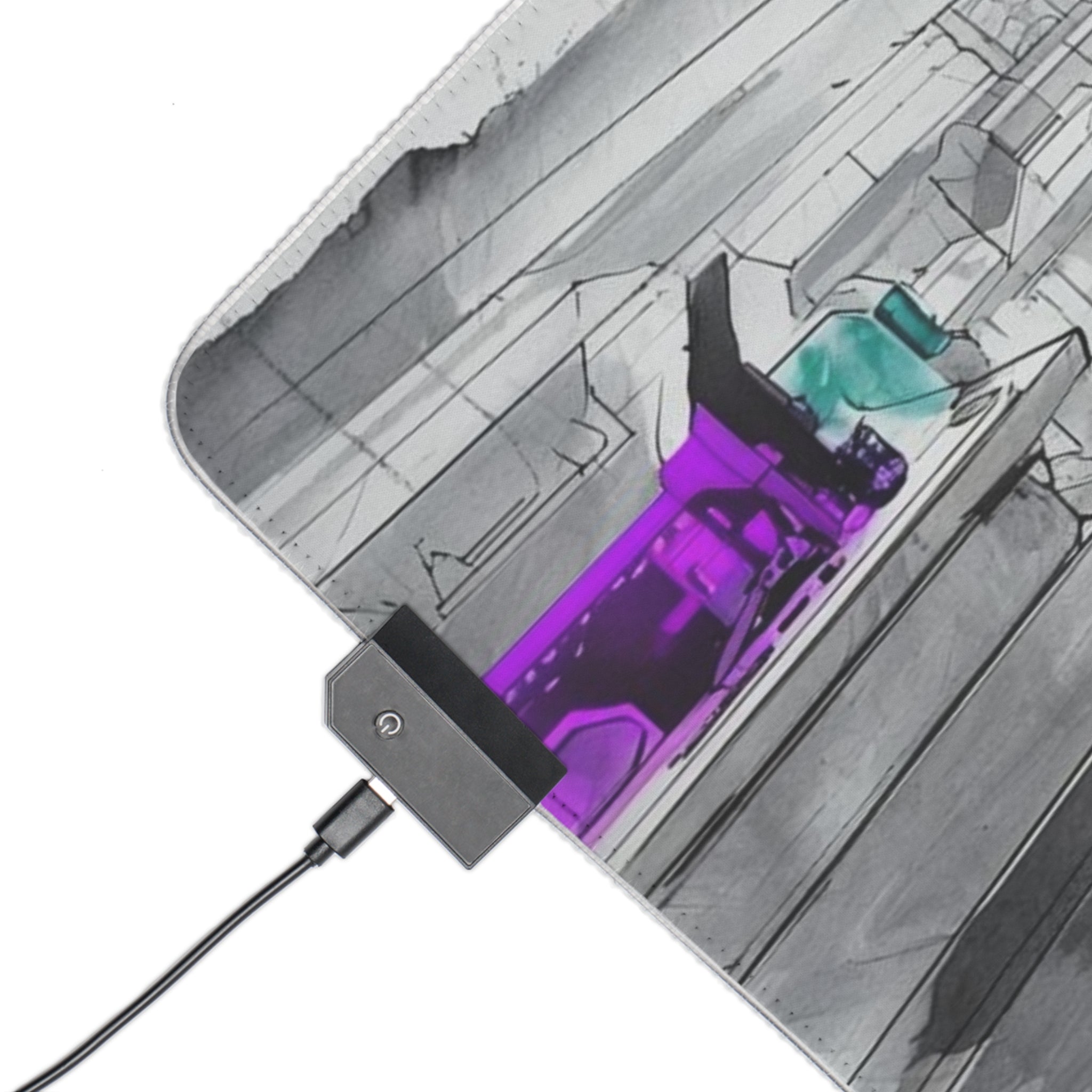LED Gaming Mouse Pad