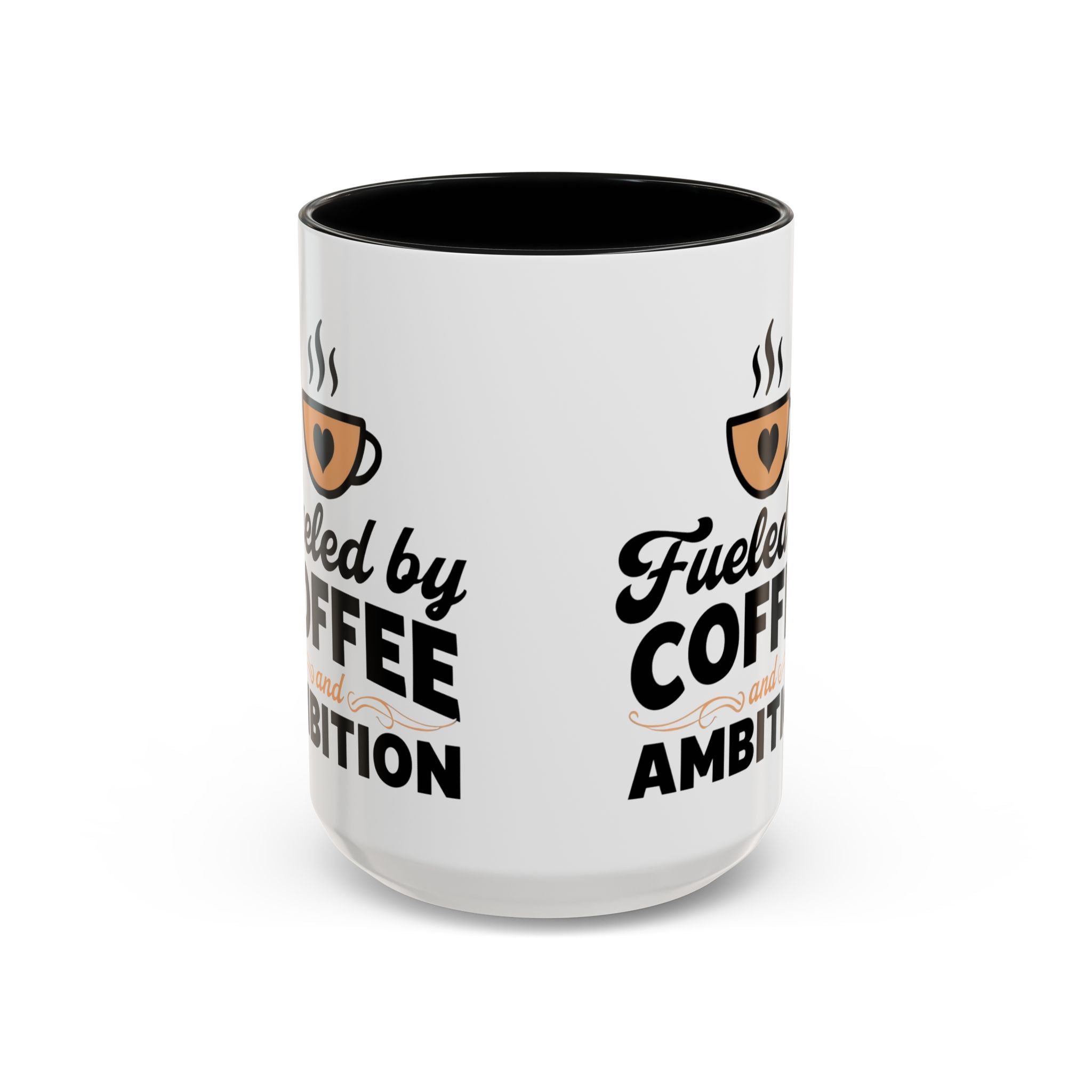 Motivational Coffee Mug - Fueled by Coffee and Ambition