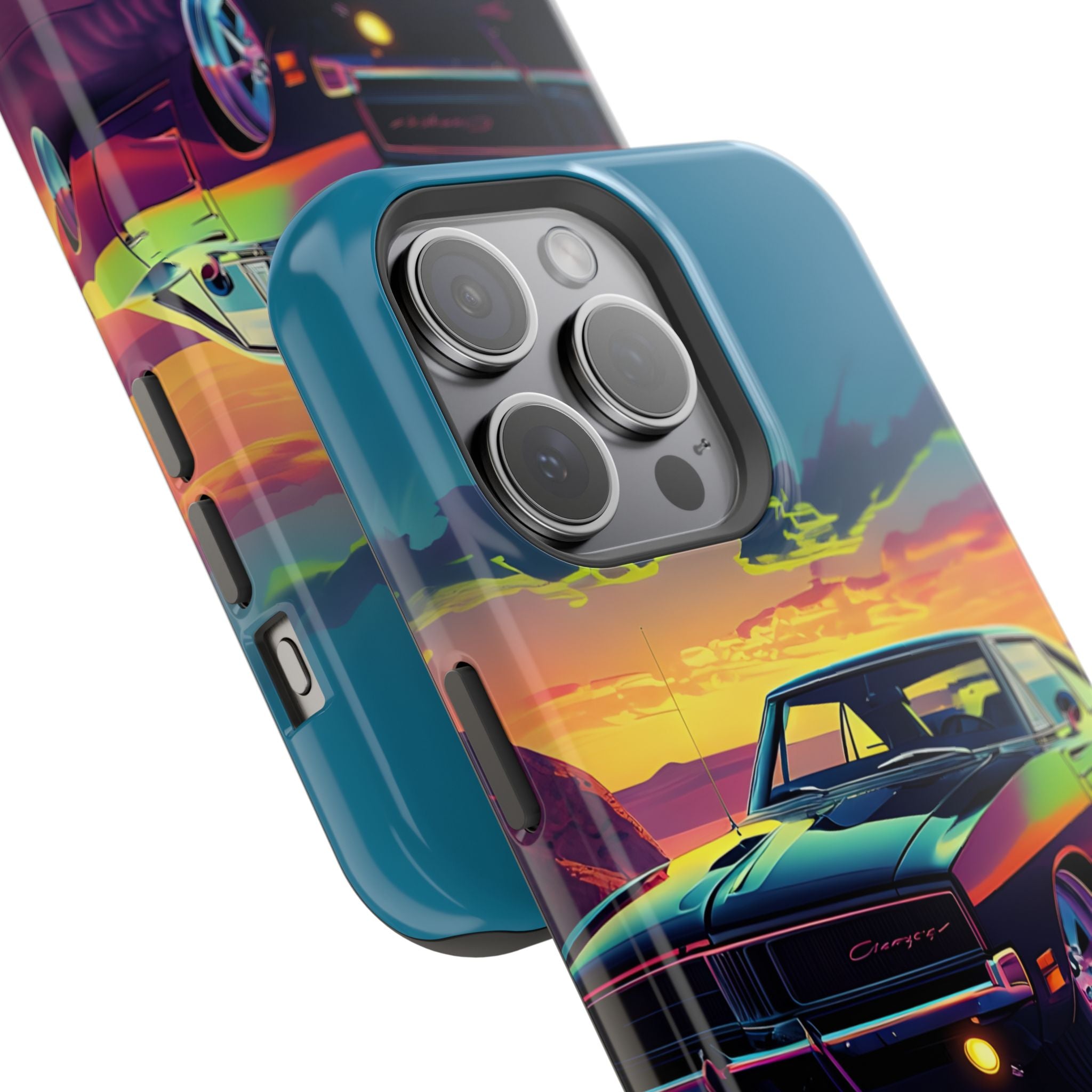 iPhone 17 Case - Retro Muscular Car Design