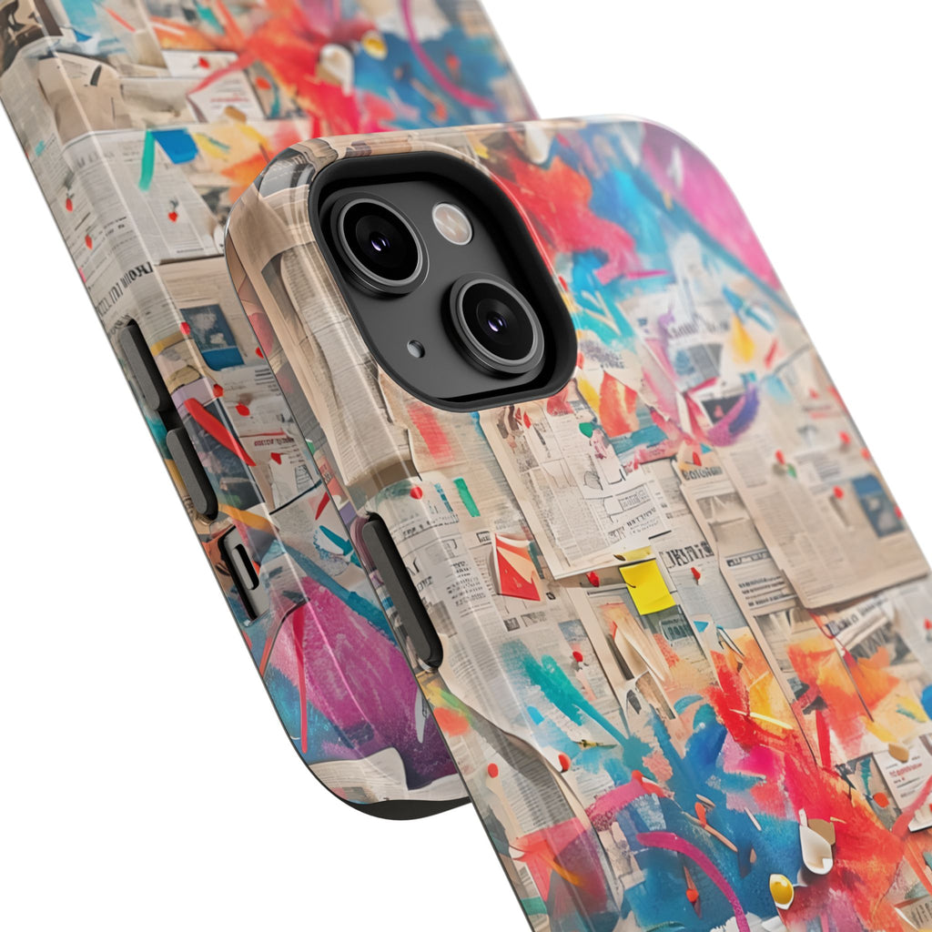 iPhone 17 Case vibrant glossy colorful art