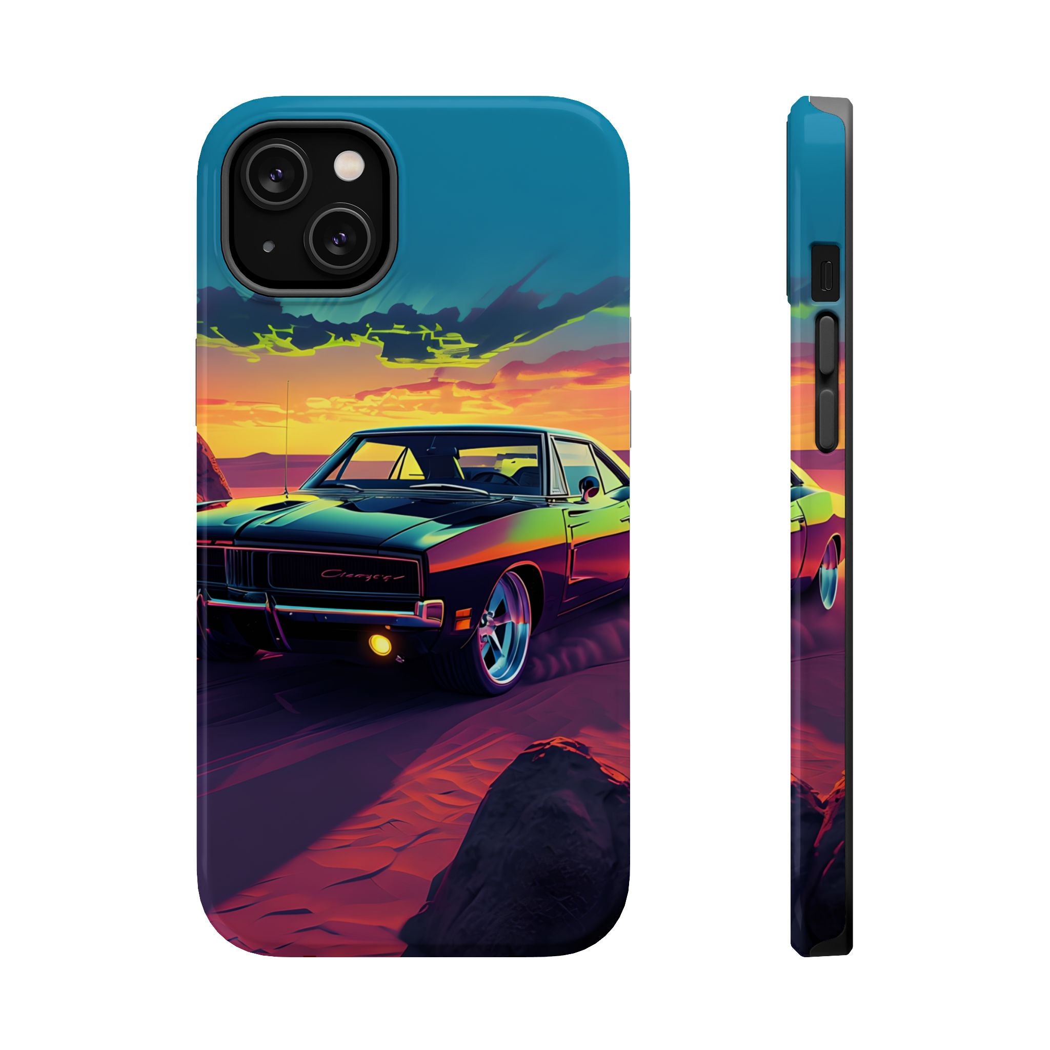iPhone 17 Case - Retro Muscular Car Design
