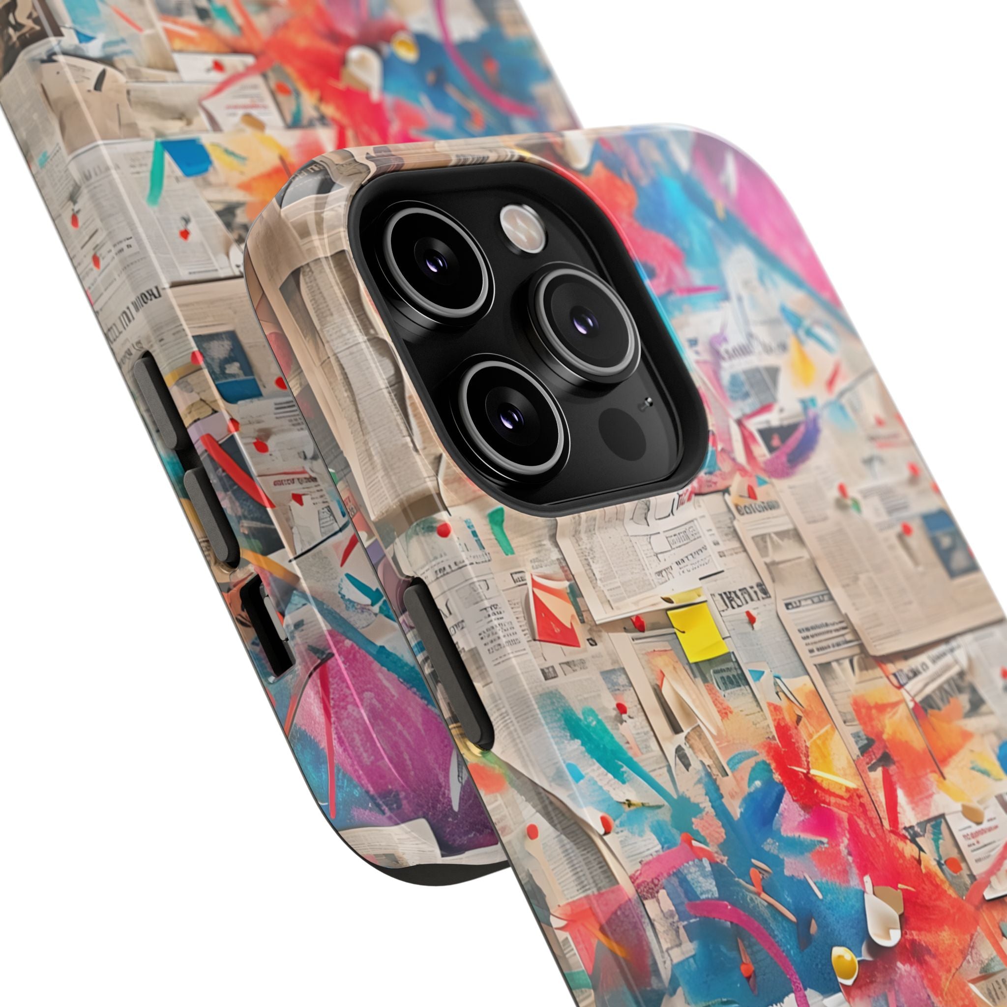 iPhone 17 Case vibrant glossy colorful art