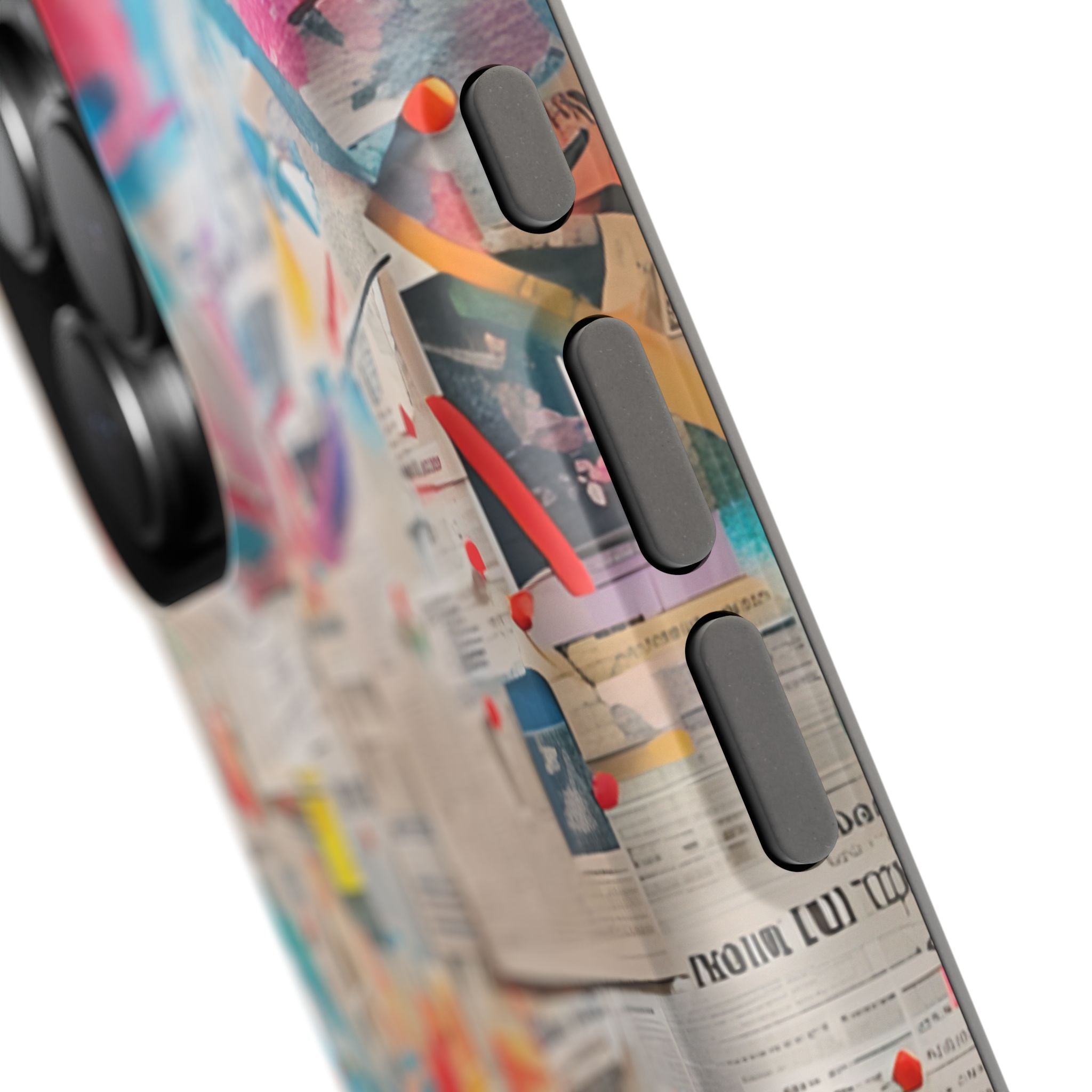 iPhone 17 Case vibrant glossy colorful art