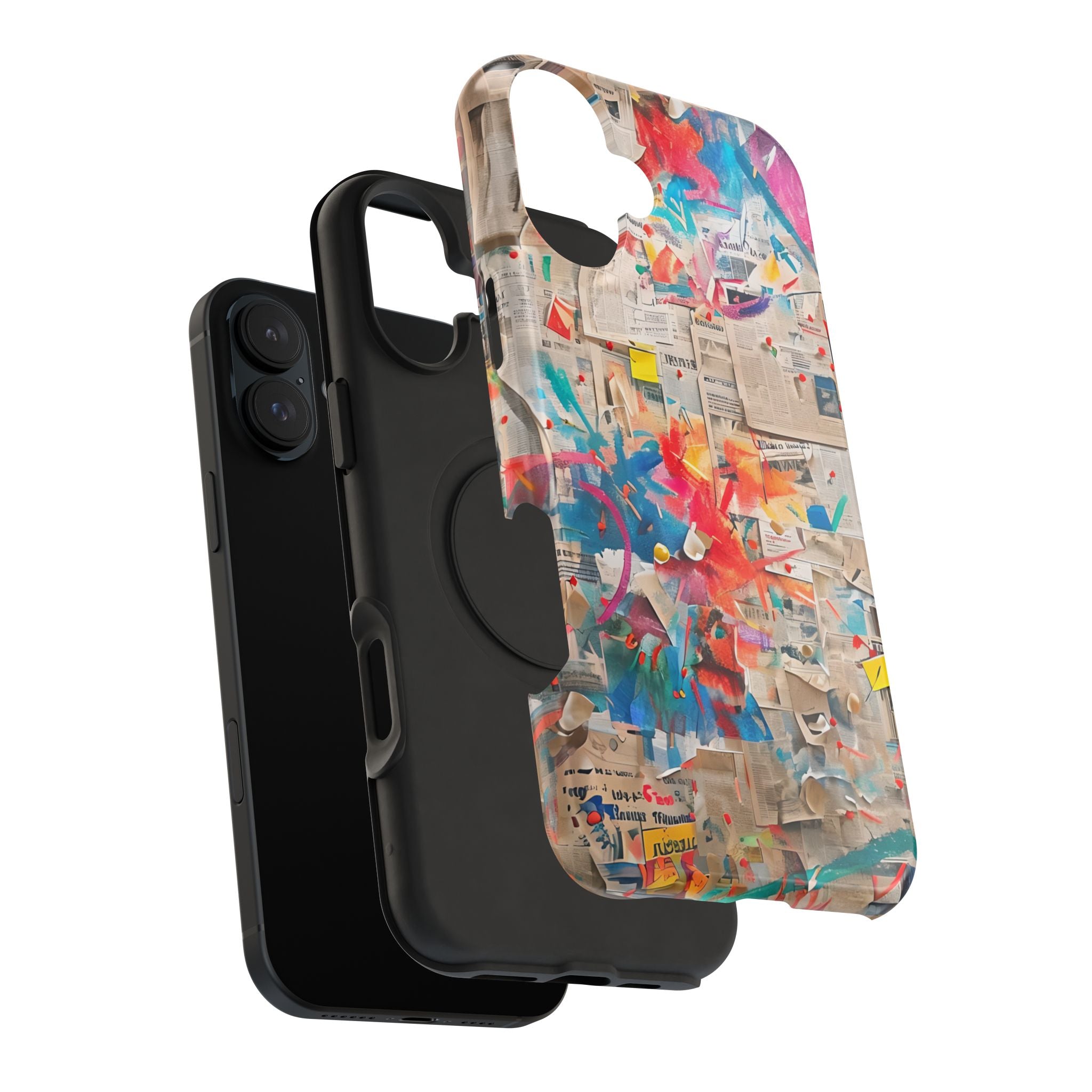 iPhone 17 Case vibrant glossy colorful art