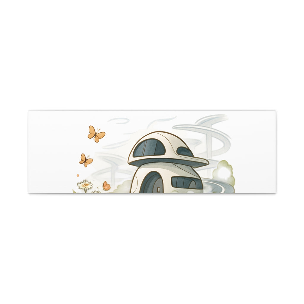 Home Sweet Home Canvas Wall Art — Cozy Cottage Matte Stretched Canvas