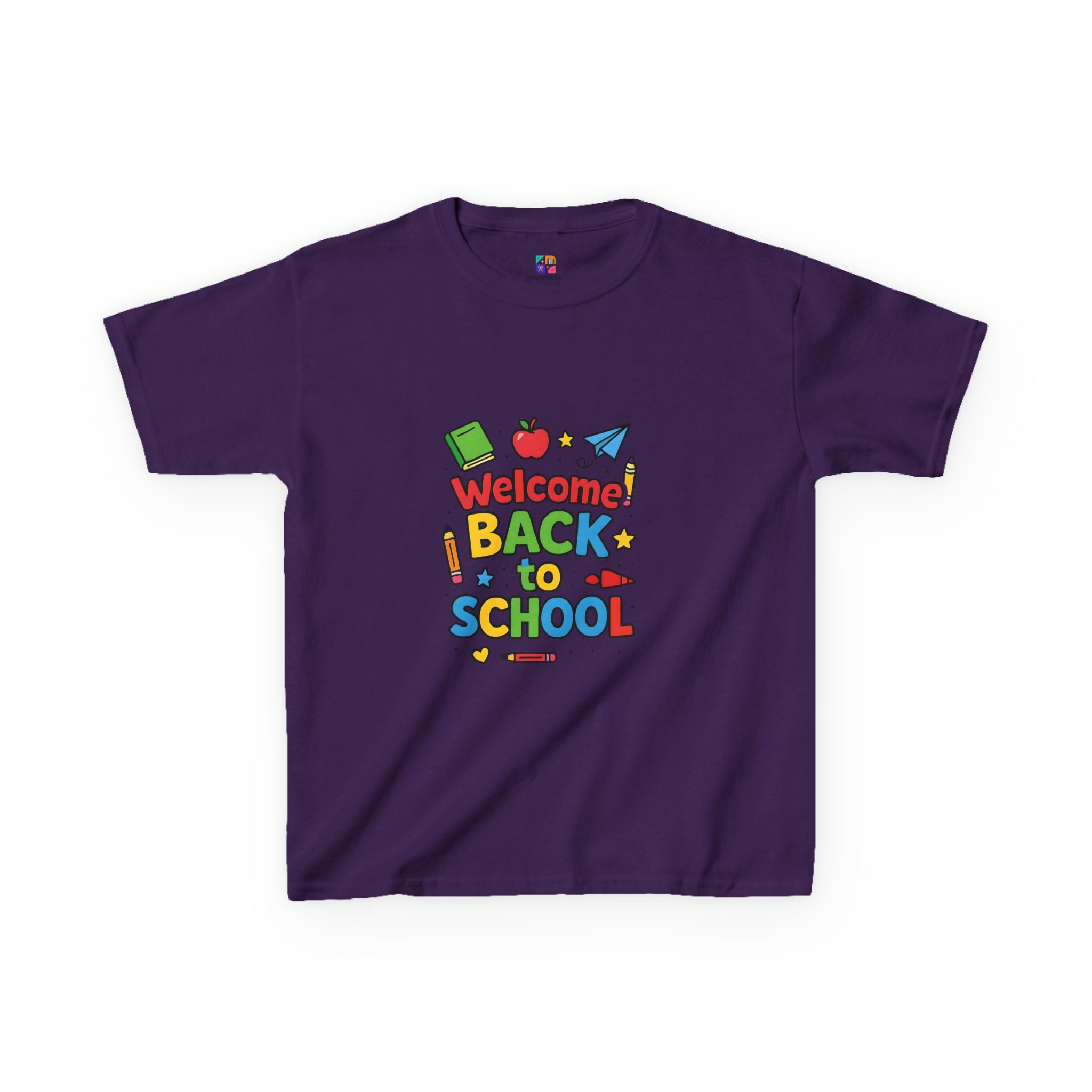 Kids School Graphic Tee, Back to School Outfit Gift Shirt, Youthful Vibrant Children's Birthday Tshirt, First Day of School Apparel, Cute