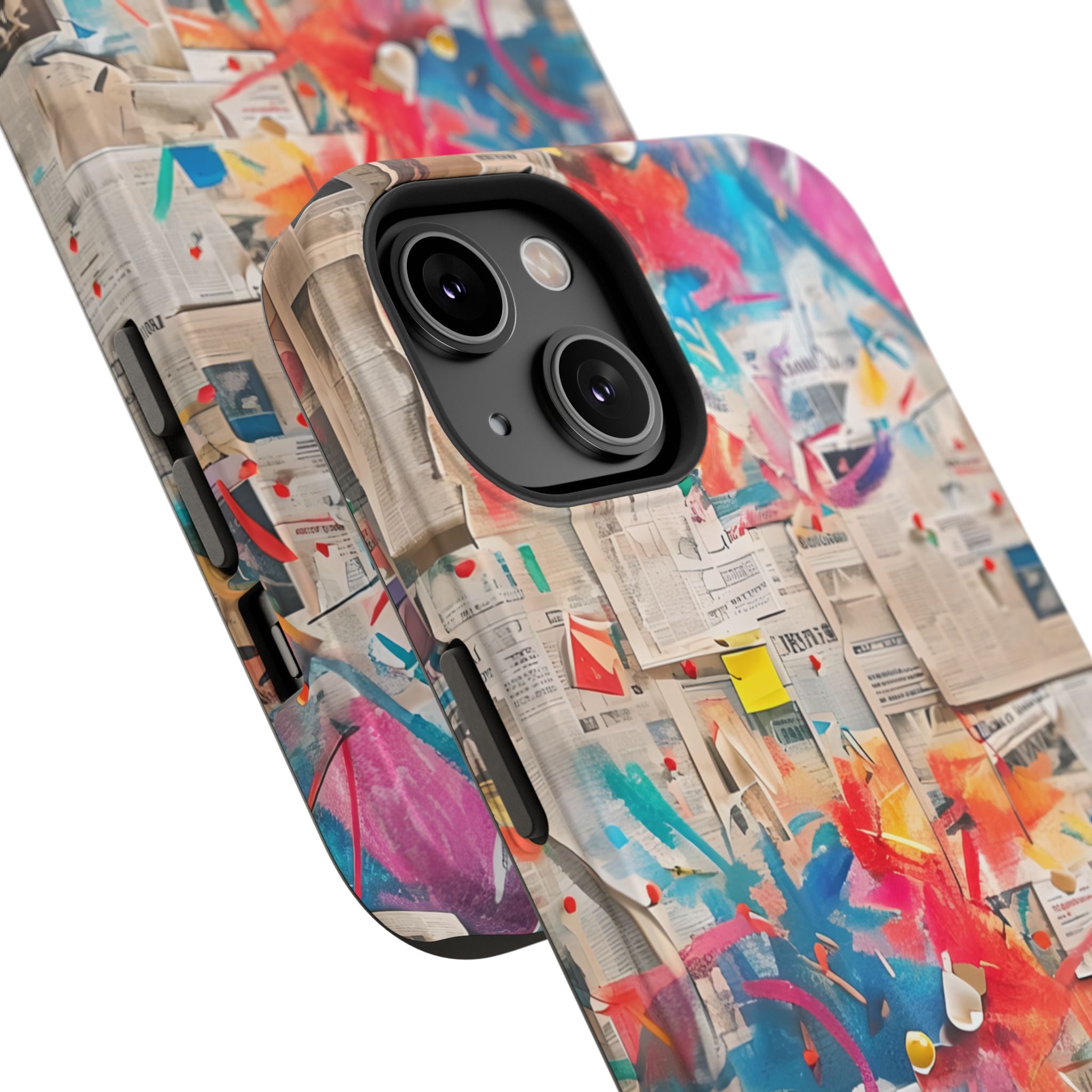 iPhone 17 Case vibrant glossy colorful art