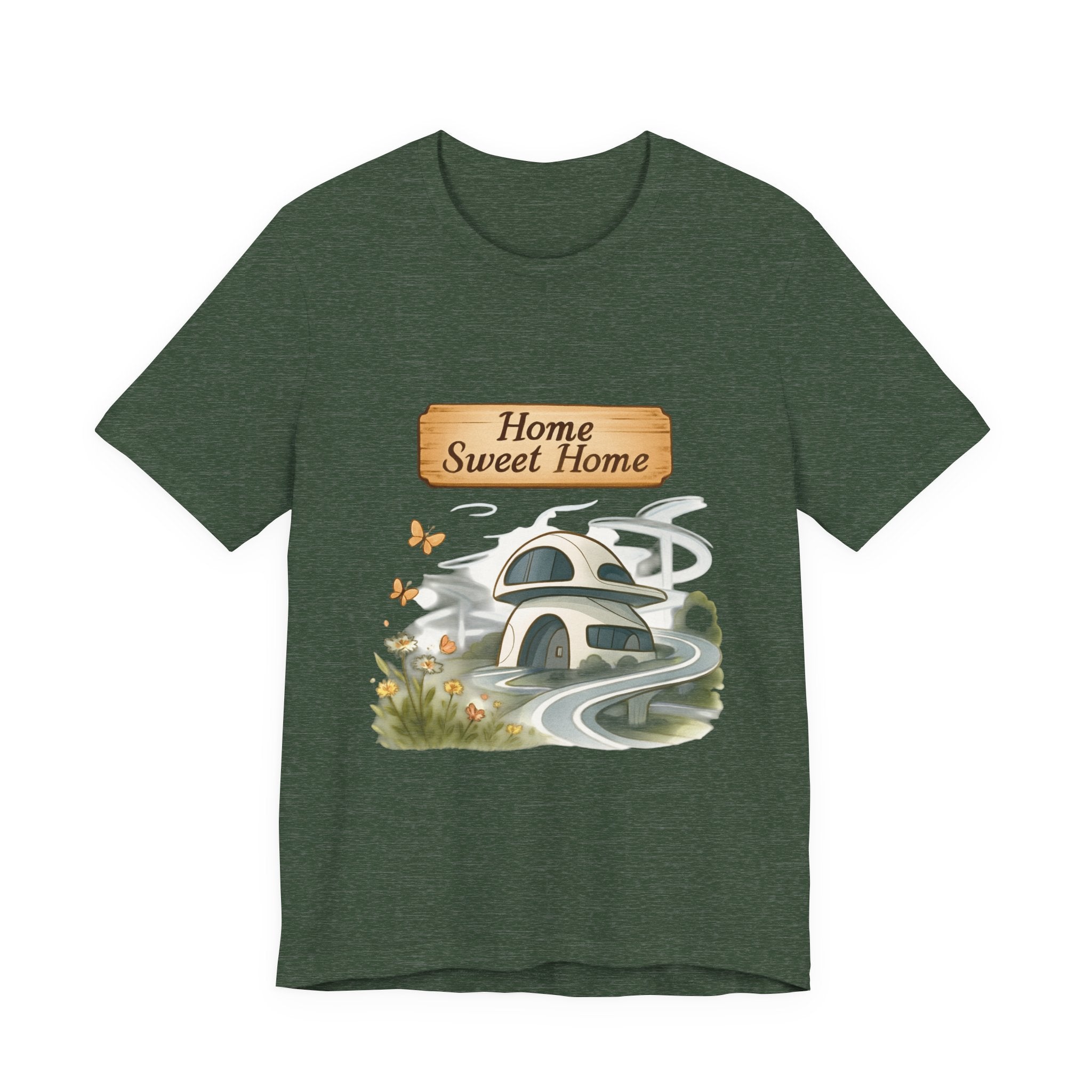Home Sweet Home T-Shirt – Cozy Cottage Graphic Tee