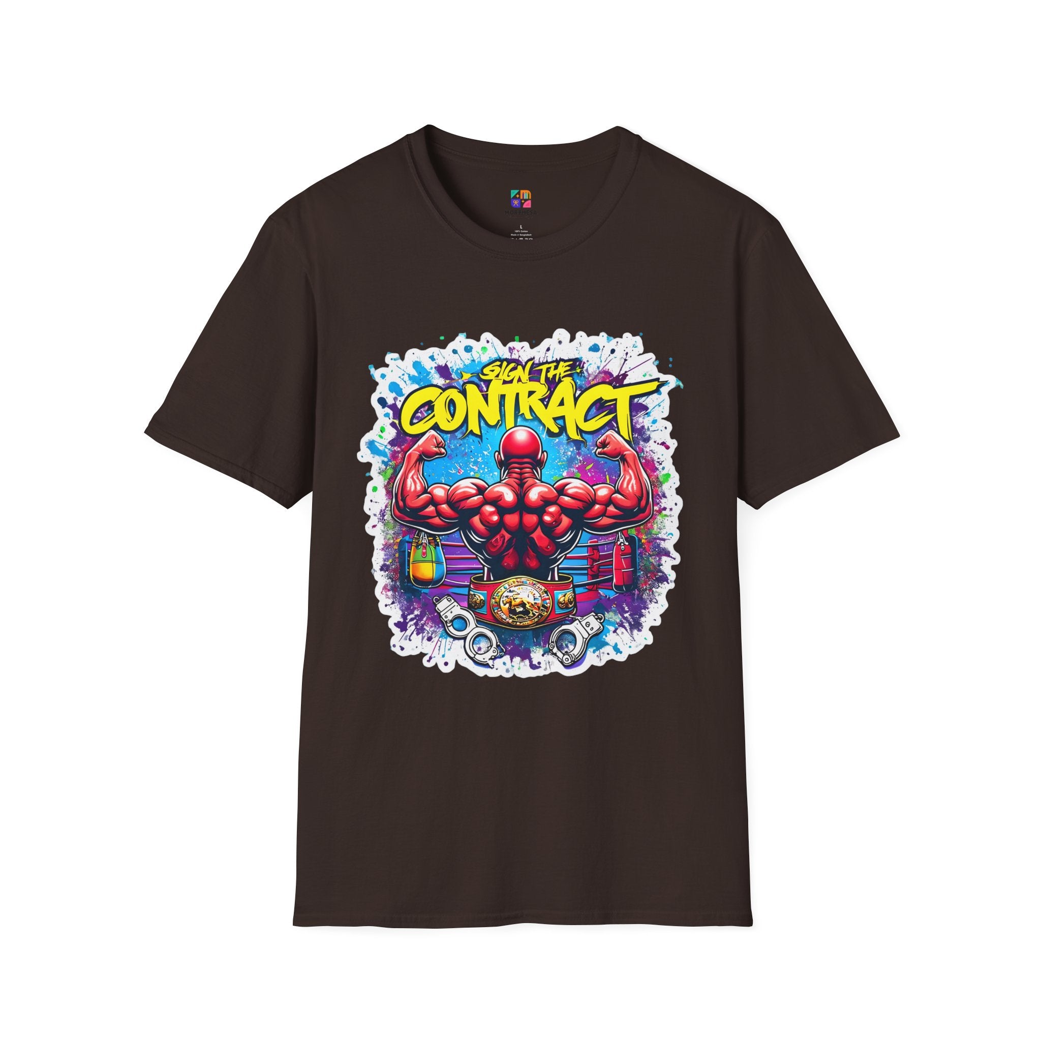 Colorful Superhero Graphic T-Shirt, Fun Unisex Tee, Geeky Apparel, Perfect Gift for Comic Lovers, Casual Wear, Pop Culture Fashion