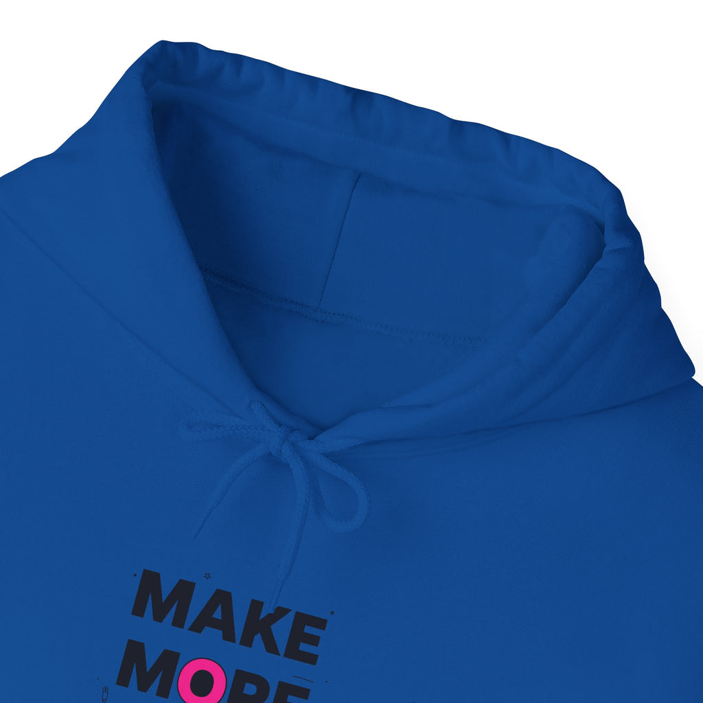 Make More Zines Hoodie | ransom collage, cutout letters design