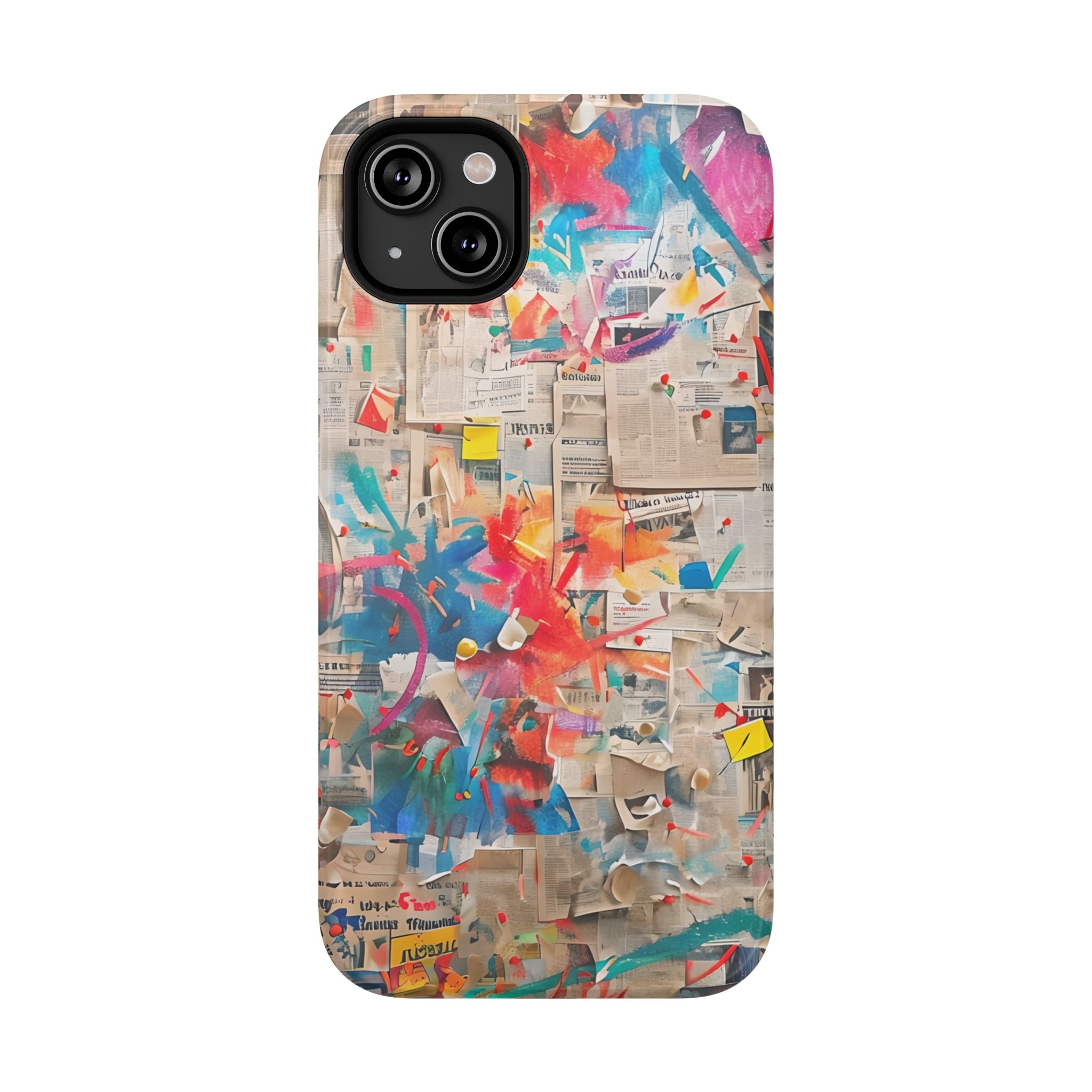 iPhone 17 Case vibrant glossy colorful art