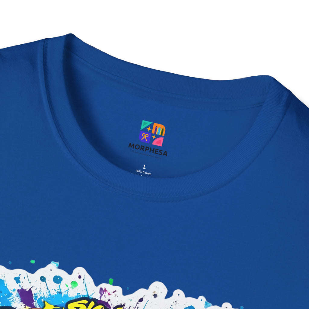 Colorful Superhero Graphic T-Shirt, Fun Unisex Tee, Geeky Apparel, Perfect Gift for Comic Lovers, Casual Wear, Pop Culture Fashion