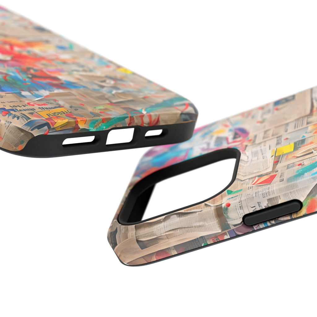 iPhone 17 Case vibrant glossy colorful art