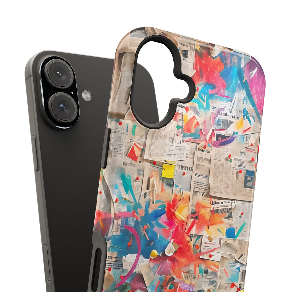 iPhone 17 Case vibrant glossy colorful art