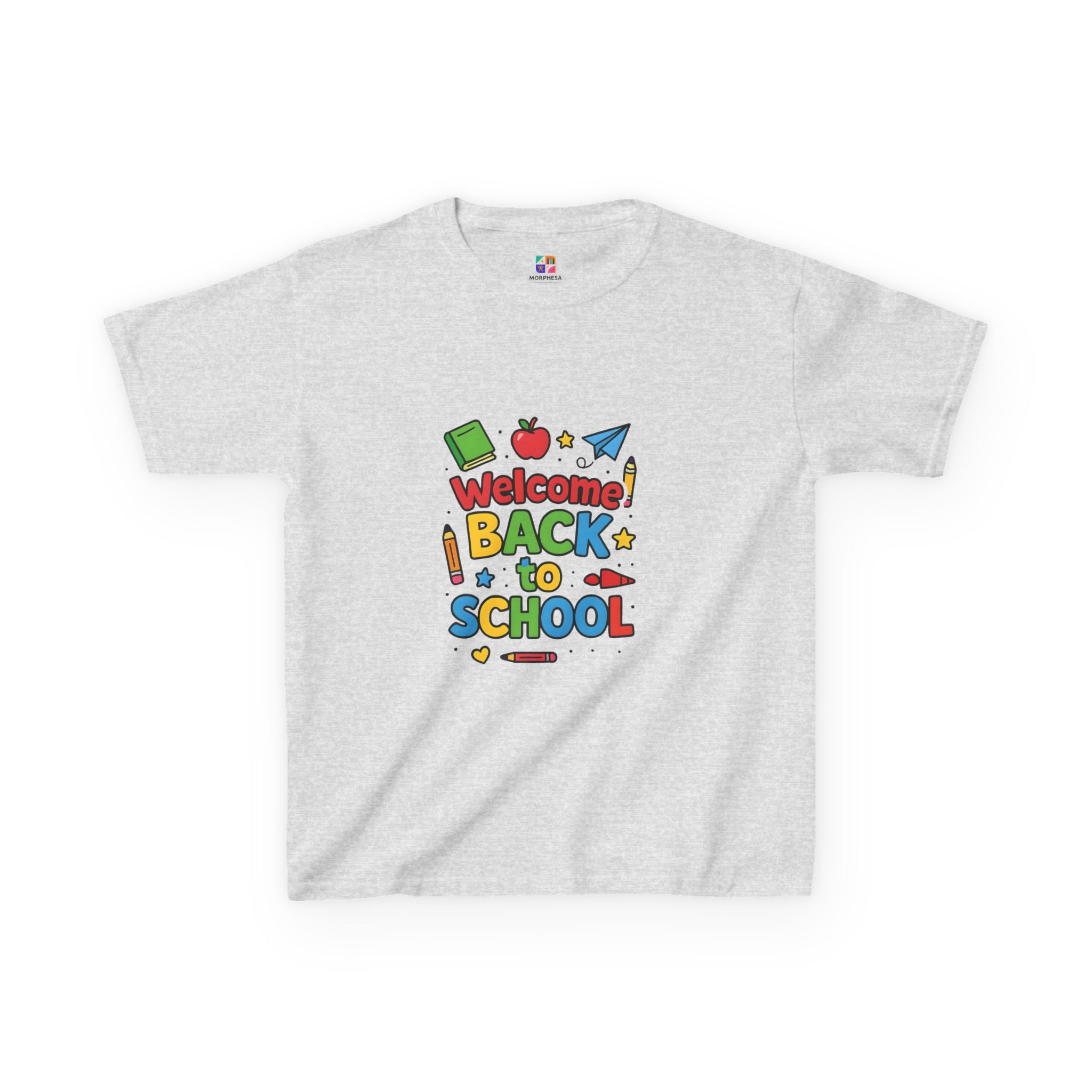 Kids School Graphic Tee, Back to School Outfit Gift Shirt, Youthful Vibrant Children's Birthday Tshirt, First Day of School Apparel, Cute