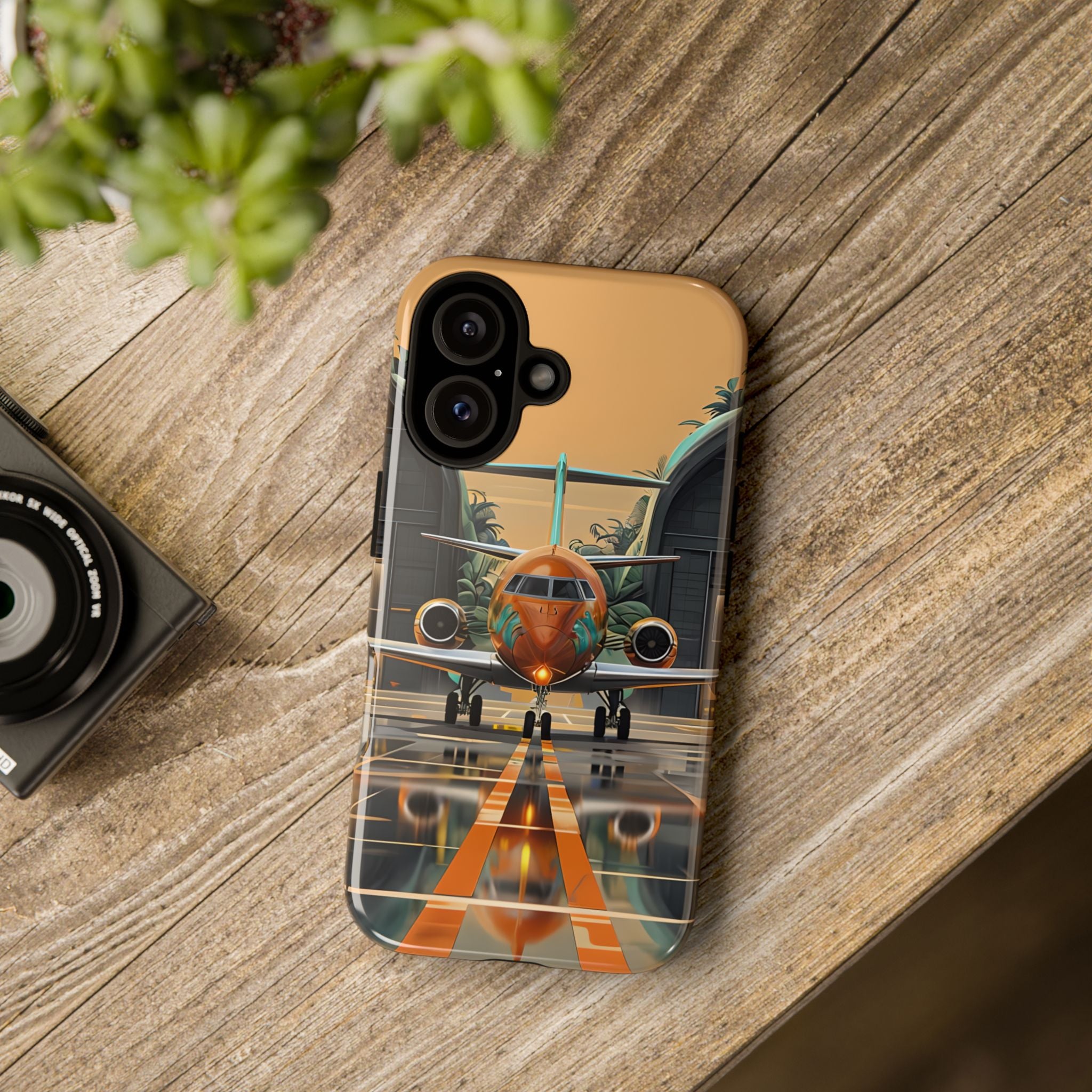 iPhone 17 Case Airplane Design Tough Case