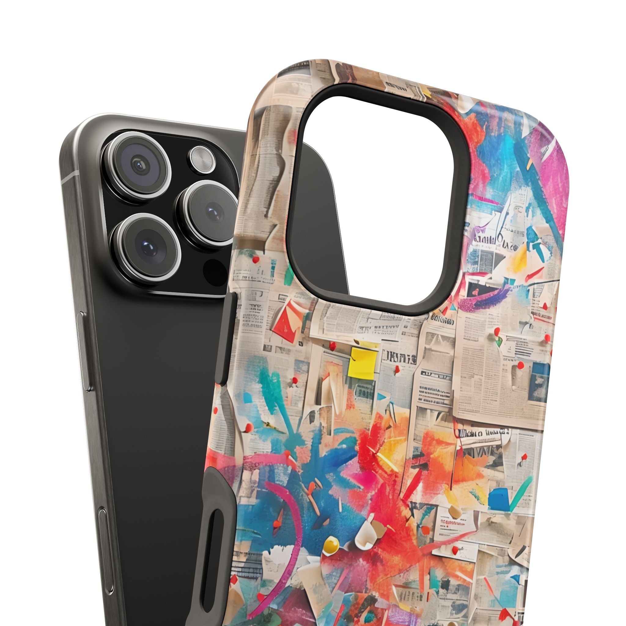 iPhone 17 Case vibrant glossy colorful art