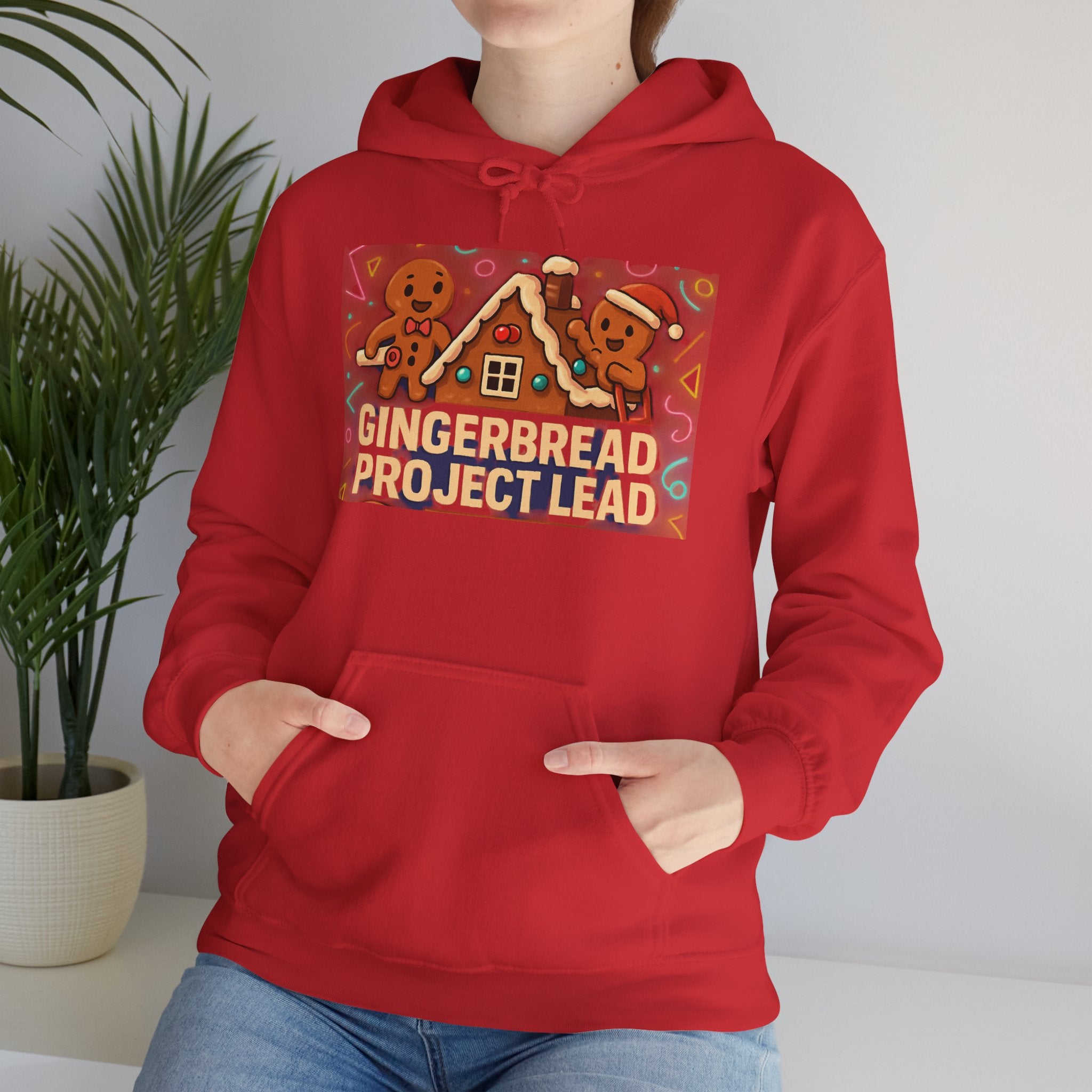 Gingerbread Bakery Hoodie — Cute Holiday Gingerbread House & Cookies Sweatshirt