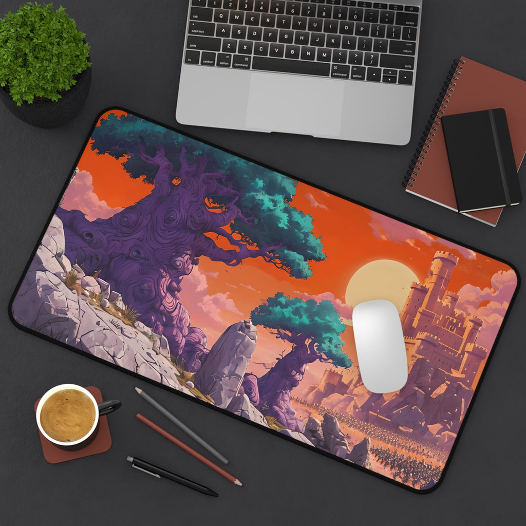 Fantasy Landscape Desk Mat, Gaming Desk Mat, Office Decor, Mouse Pad, Desk Accessory