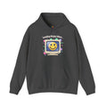 Virtual Pet Popup Hoodie | Y2K retro tech, pixel smile interface
