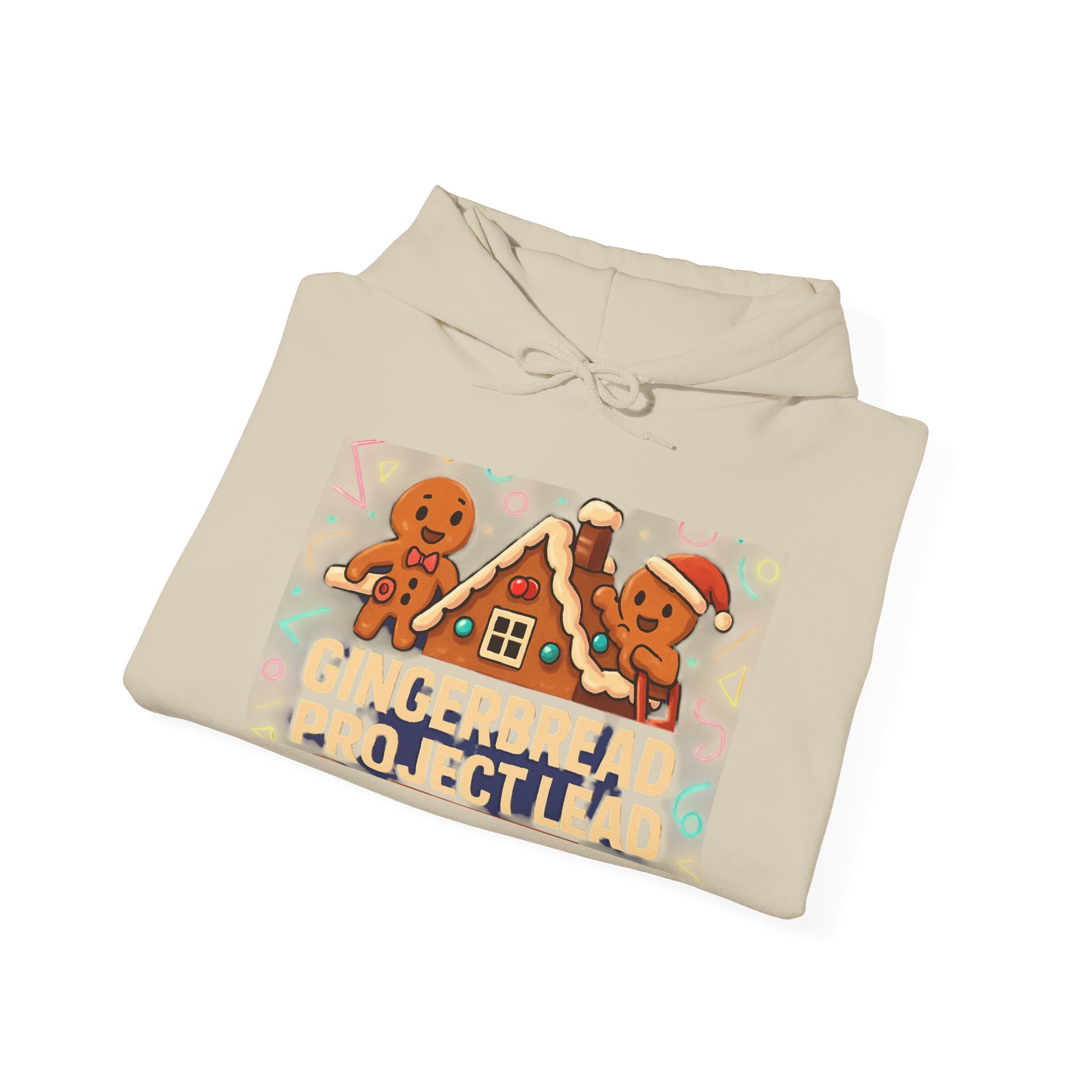 Gingerbread Bakery Hoodie — Cute Holiday Gingerbread House & Cookies Sweatshirt
