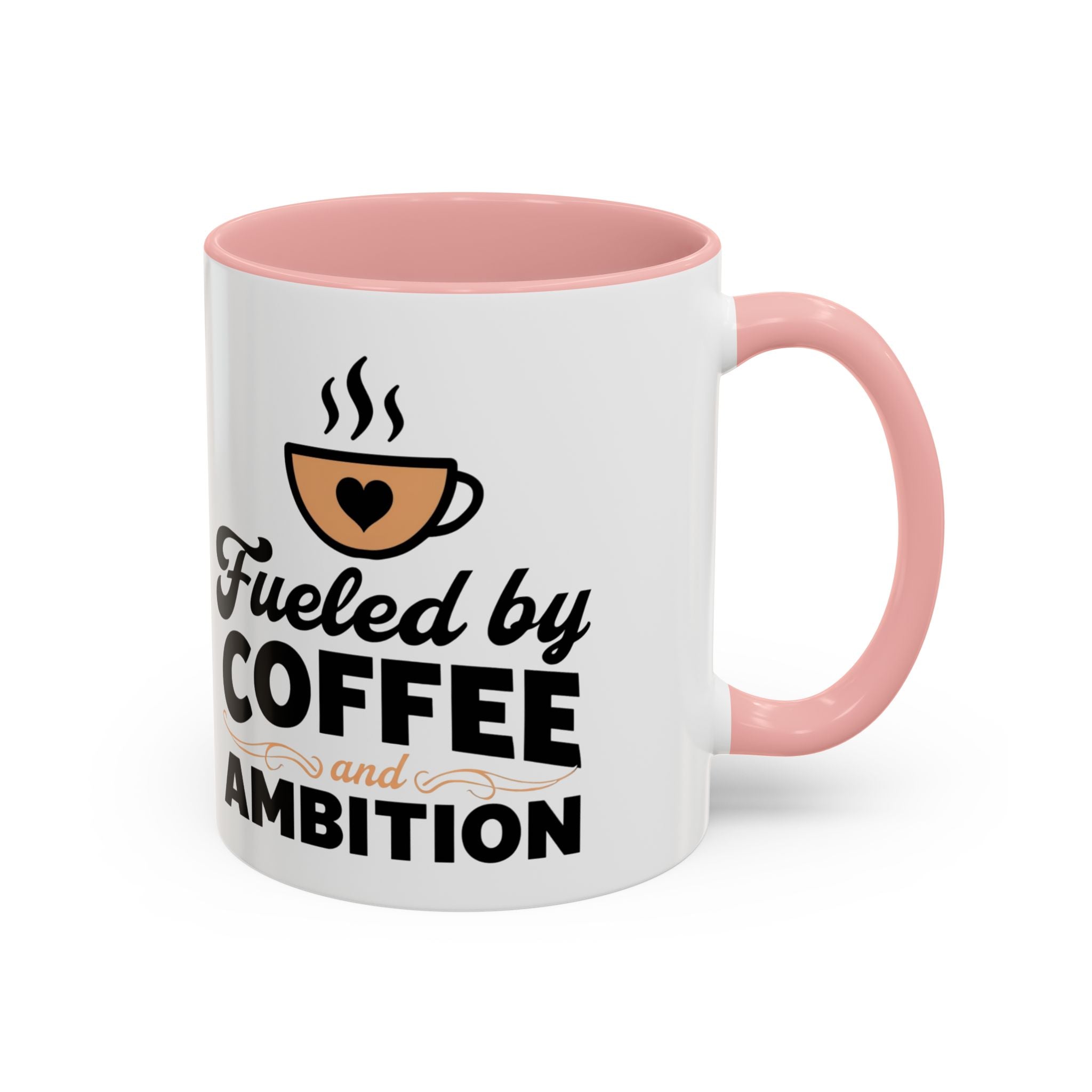 Motivational Coffee Mug - Fueled by Coffee and Ambition
