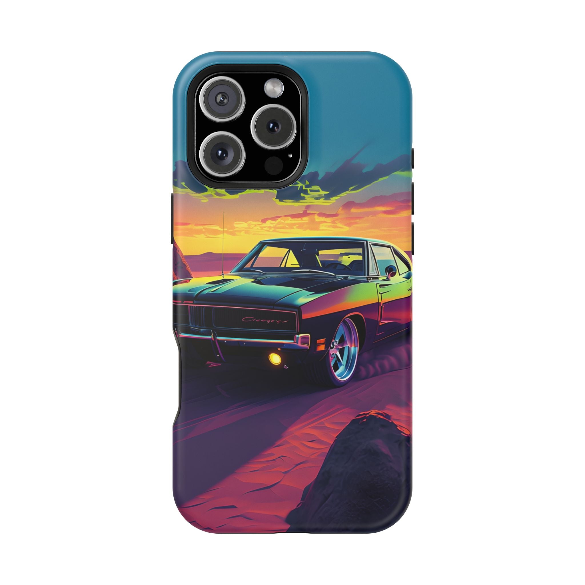 iPhone 17 Case - Retro Muscular Car Design