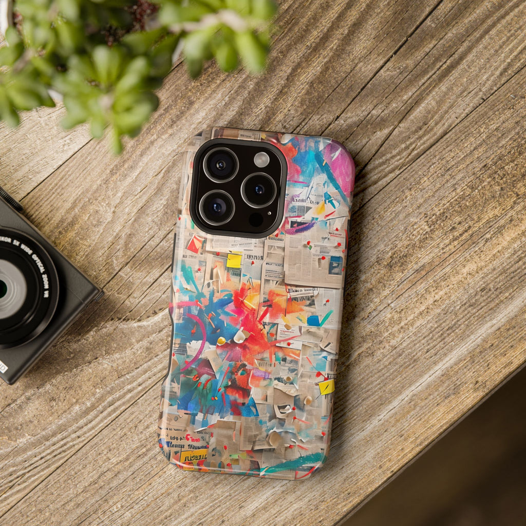 iPhone 17 Case vibrant glossy colorful art