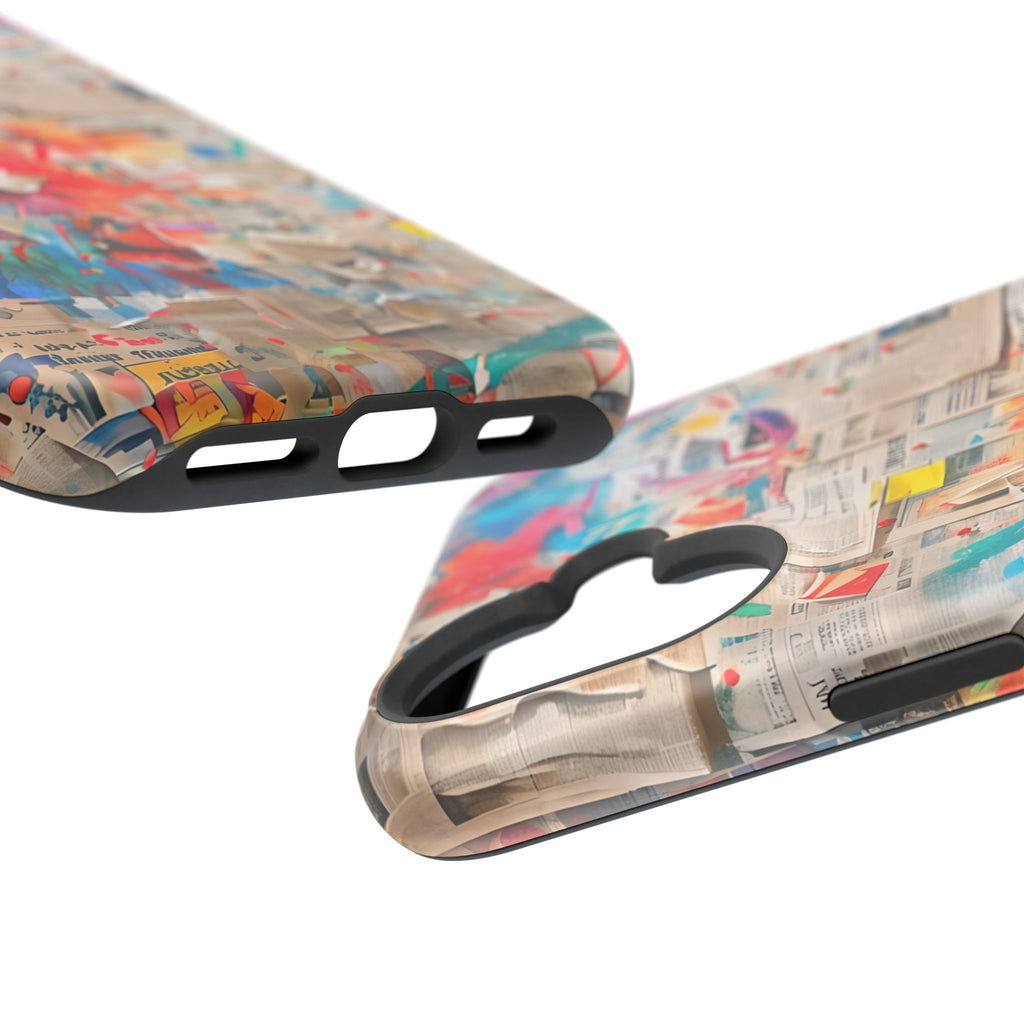 iPhone 17 Case vibrant glossy colorful art