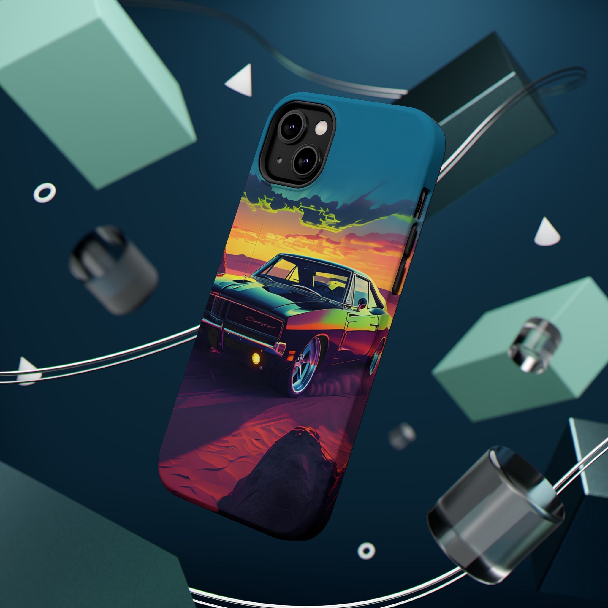 iPhone 17 Case - Retro Muscular Car Design
