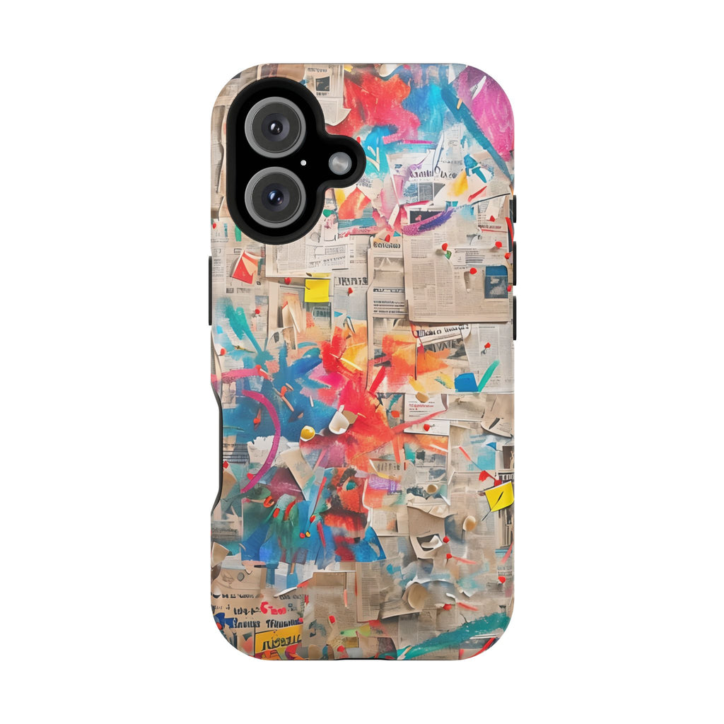 iPhone 17 Case vibrant glossy colorful art