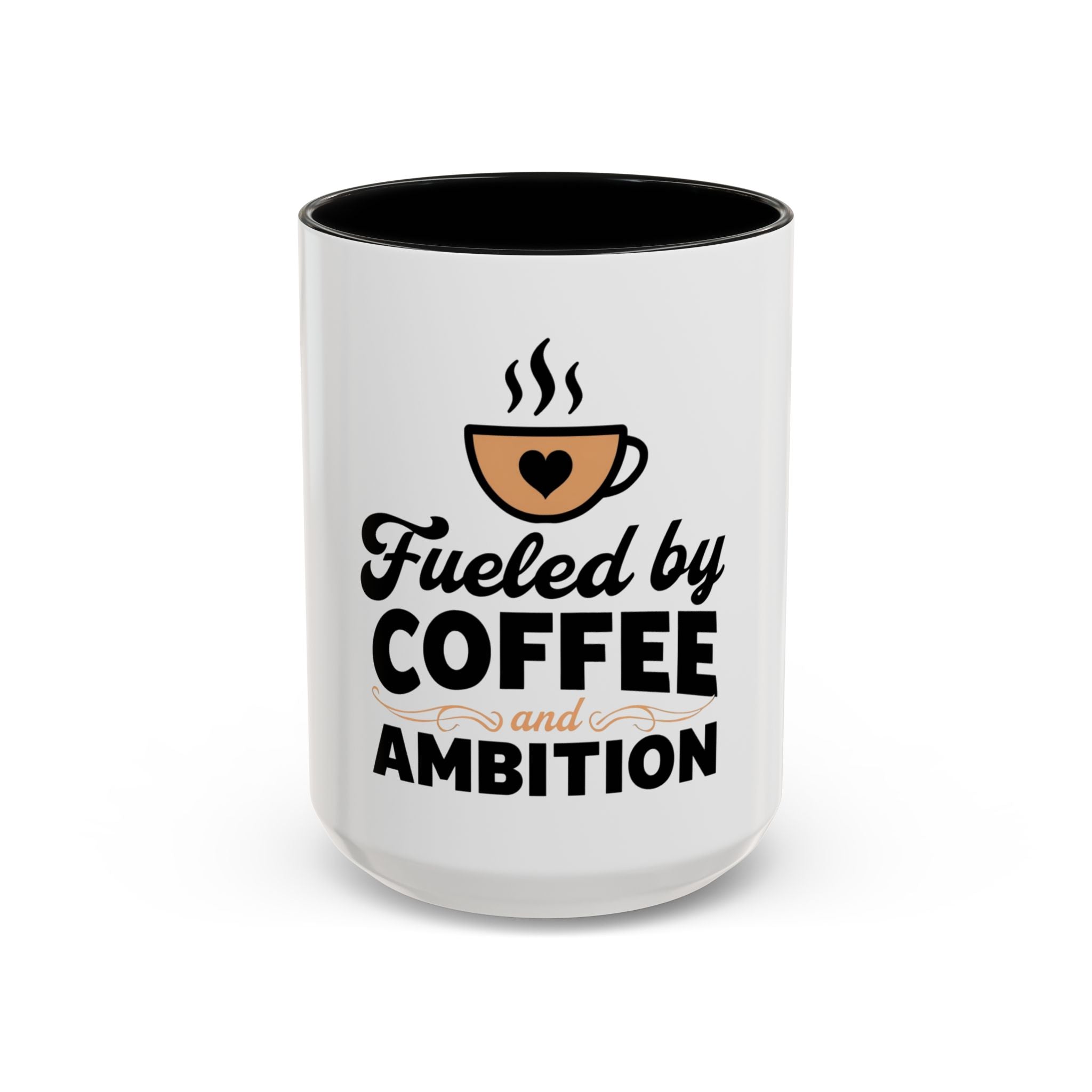 Motivational Coffee Mug - Fueled by Coffee and Ambition