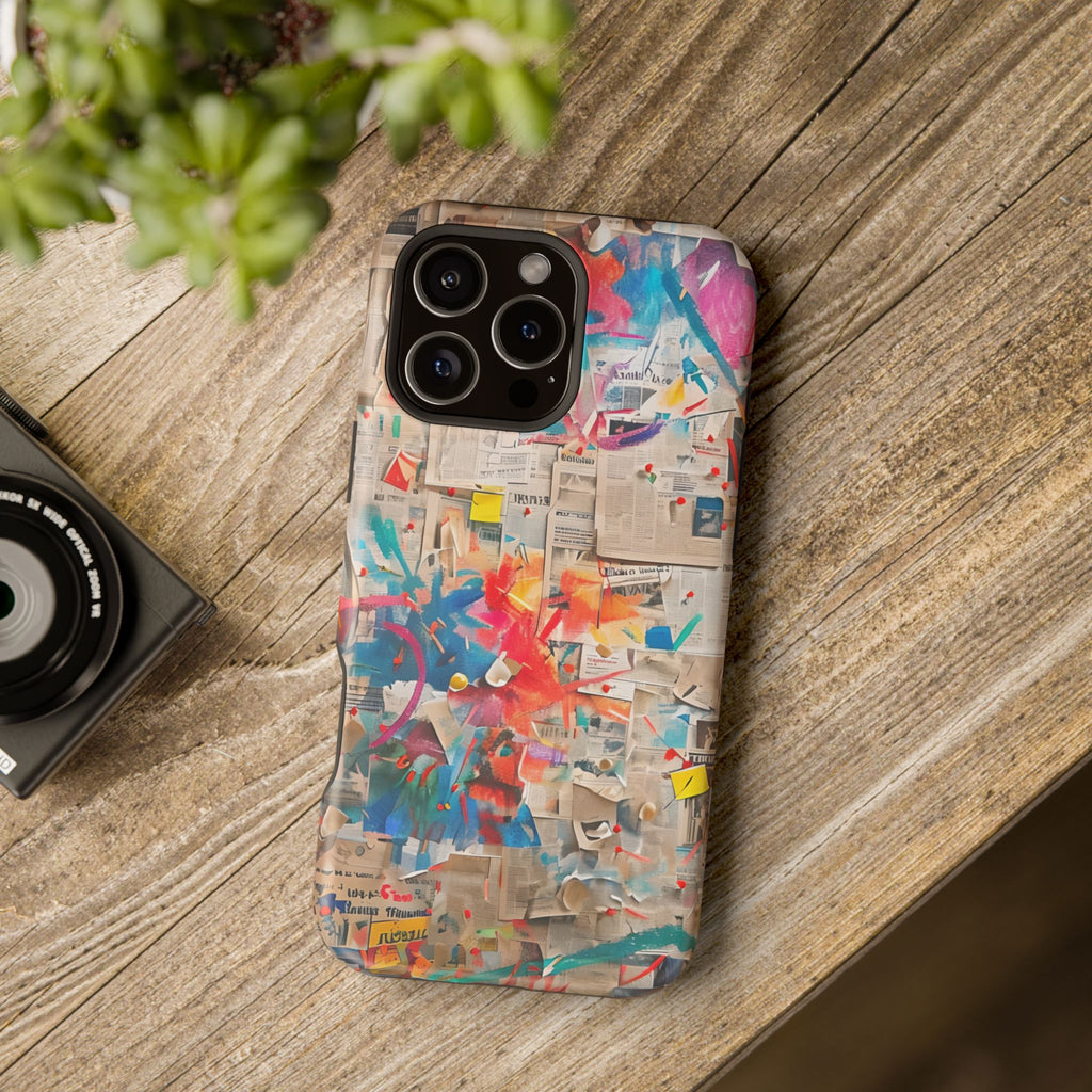 iPhone 17 Case vibrant glossy colorful art