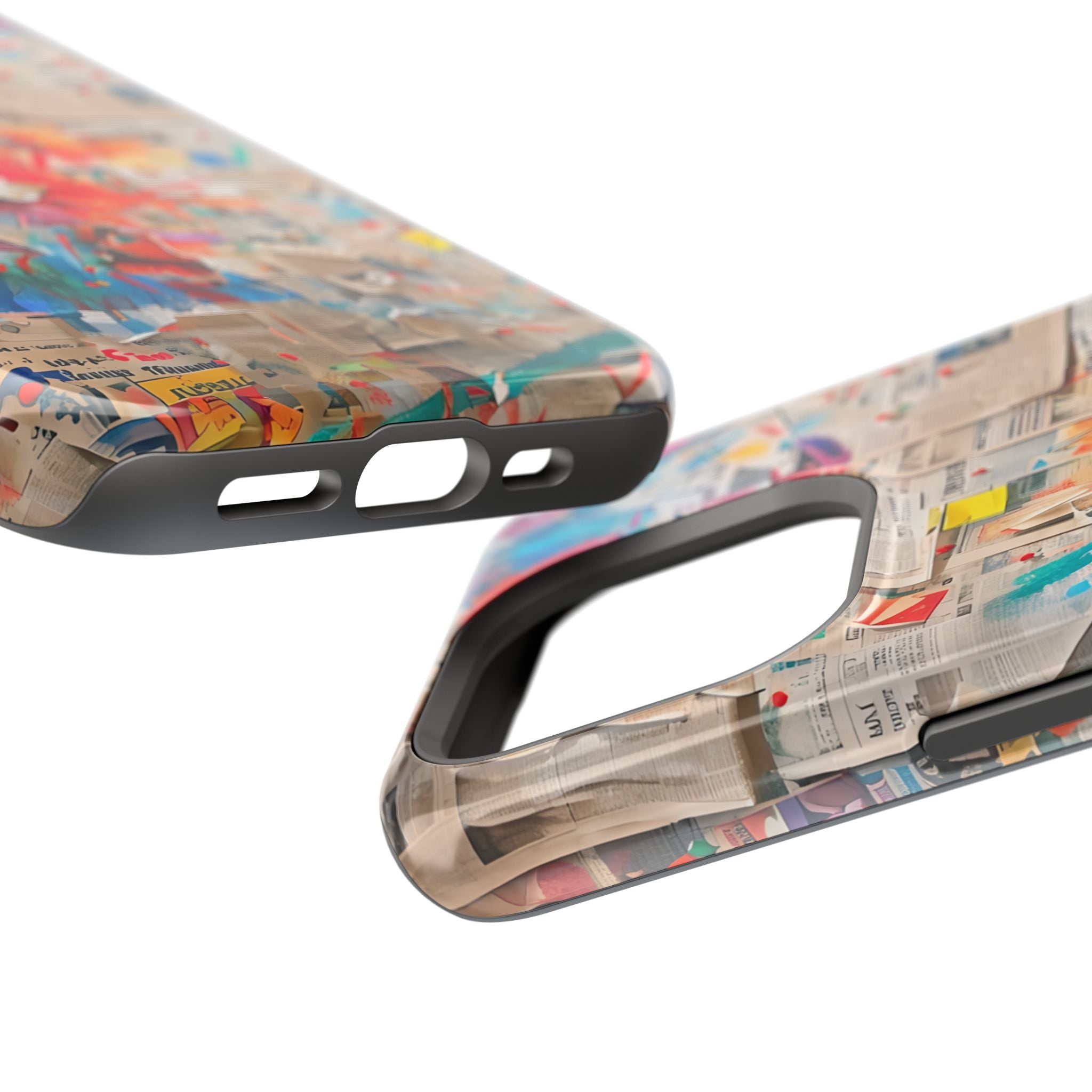iPhone 17 Case vibrant glossy colorful art