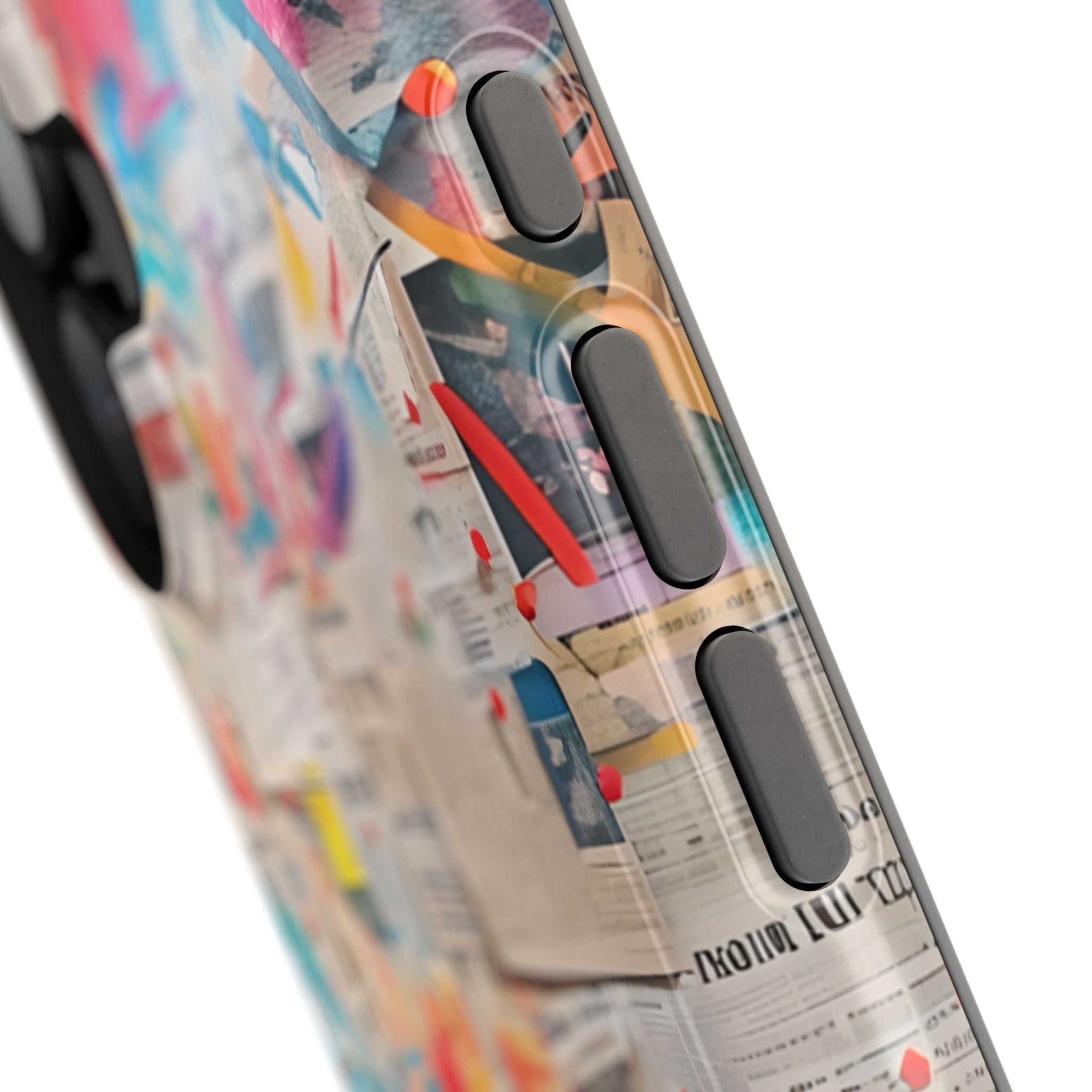 iPhone 17 Case vibrant glossy colorful art