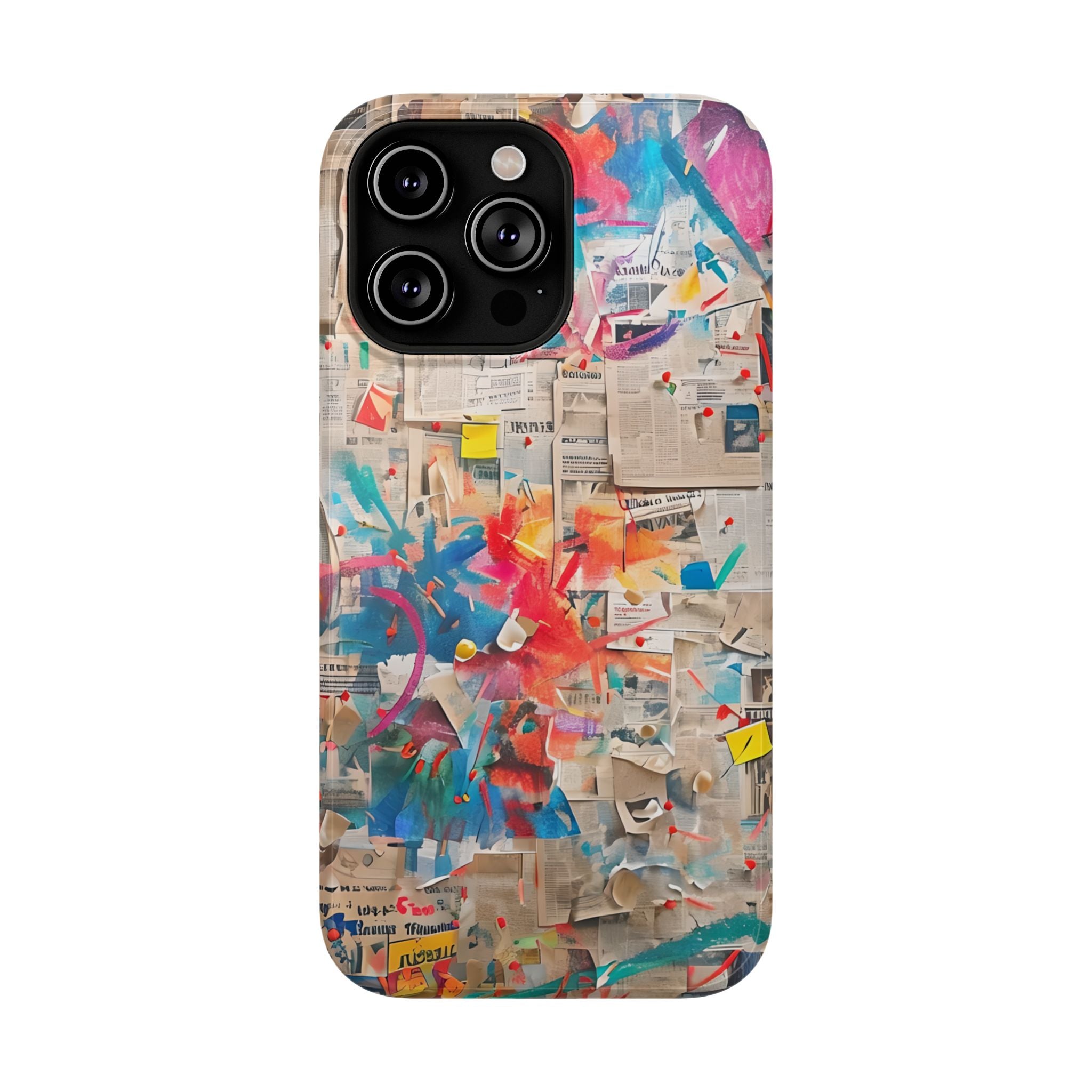 iPhone 17 Case vibrant glossy colorful art