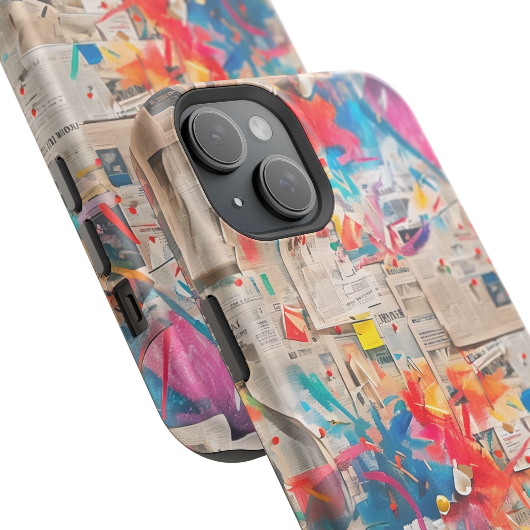 iPhone 17 Case vibrant glossy colorful art