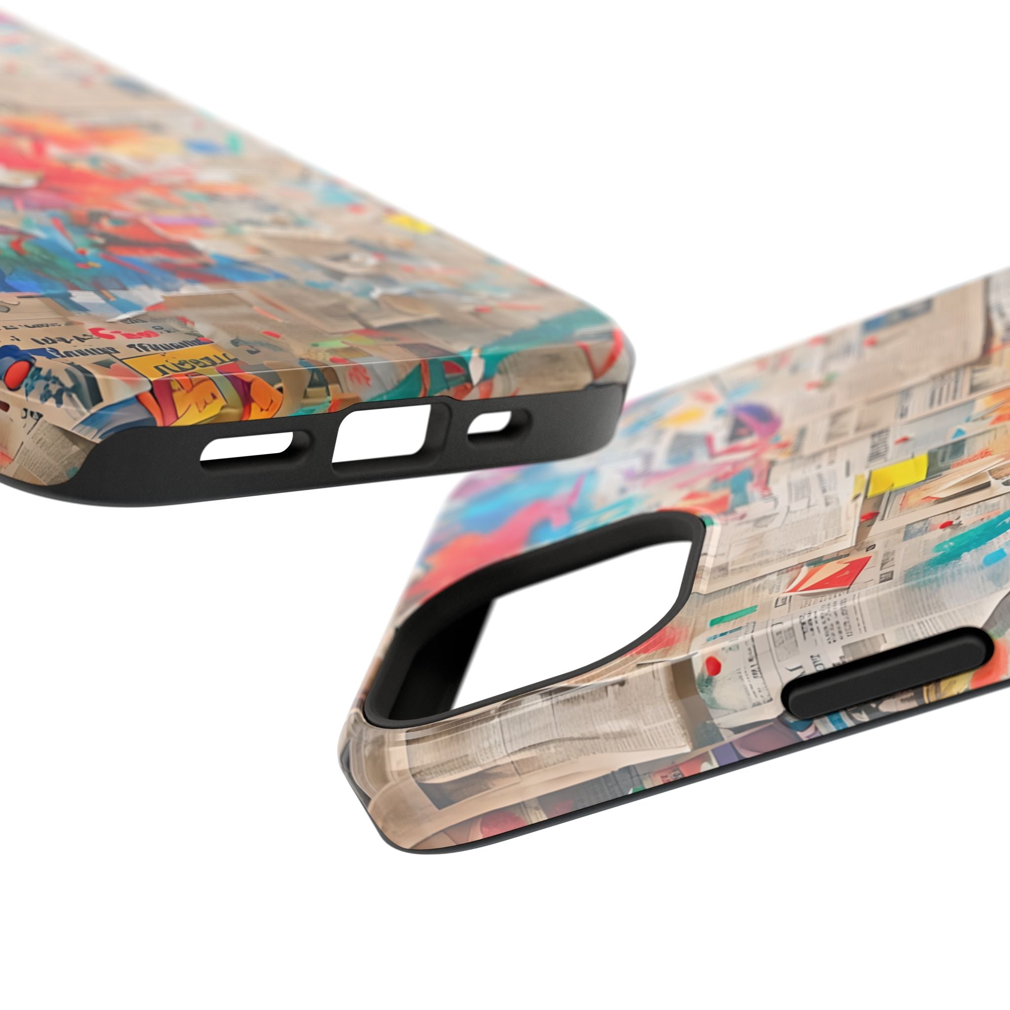 iPhone 17 Case vibrant glossy colorful art