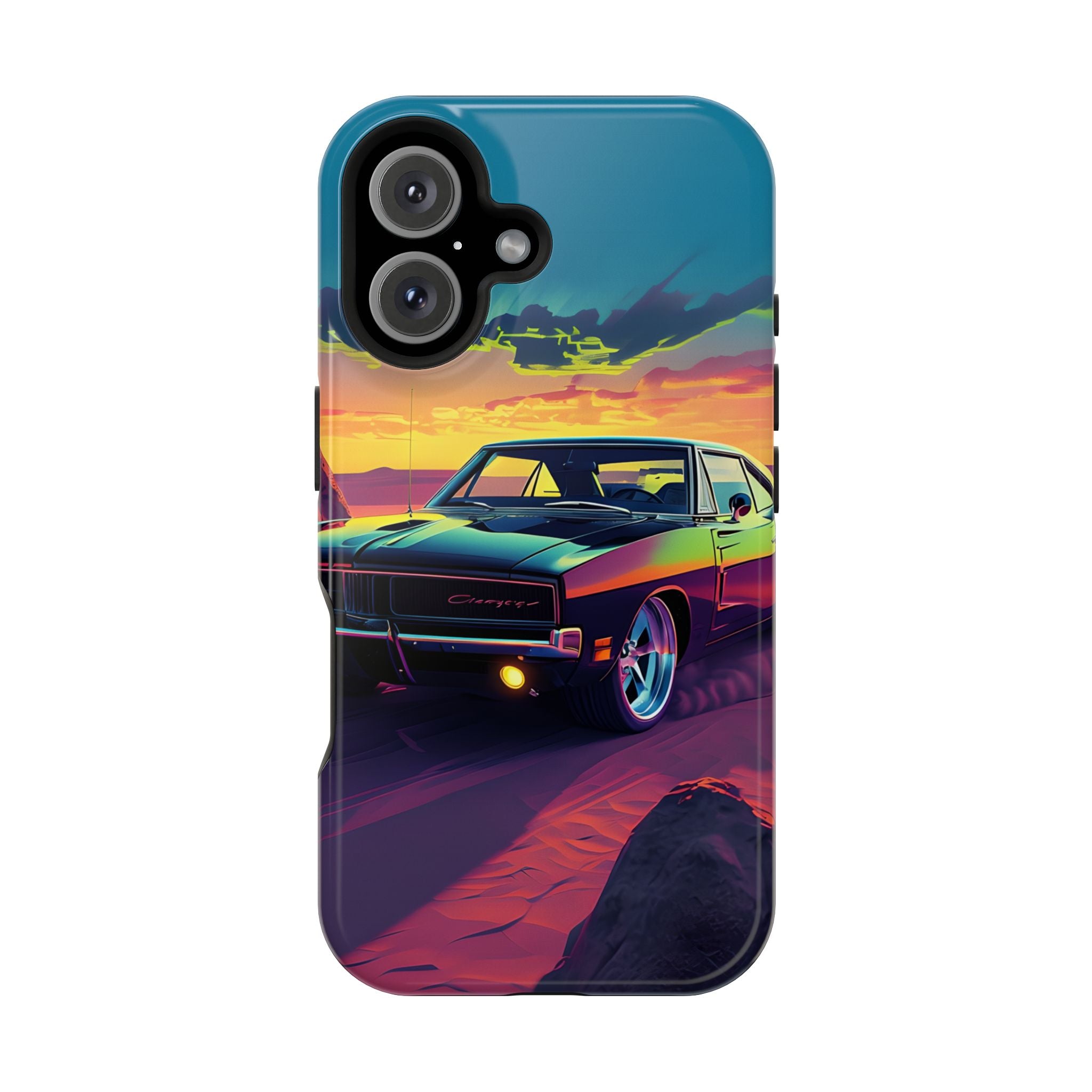iPhone 17 Case - Retro Muscular Car Design