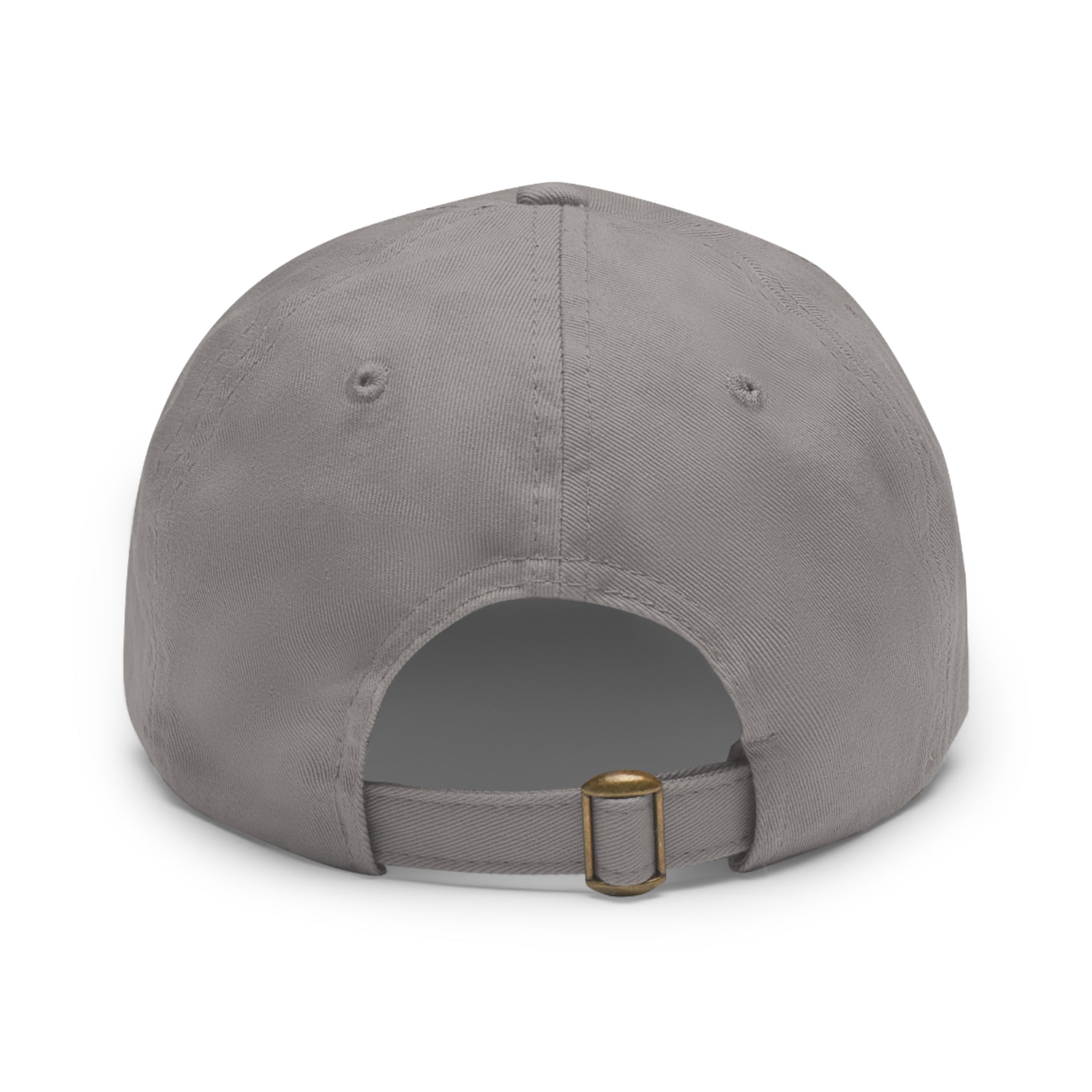 Stylish Dad Hat with Leather Patch, Casual Baseball Cap, Gift for Dads, Outdoor Accessory, Summer Fashion