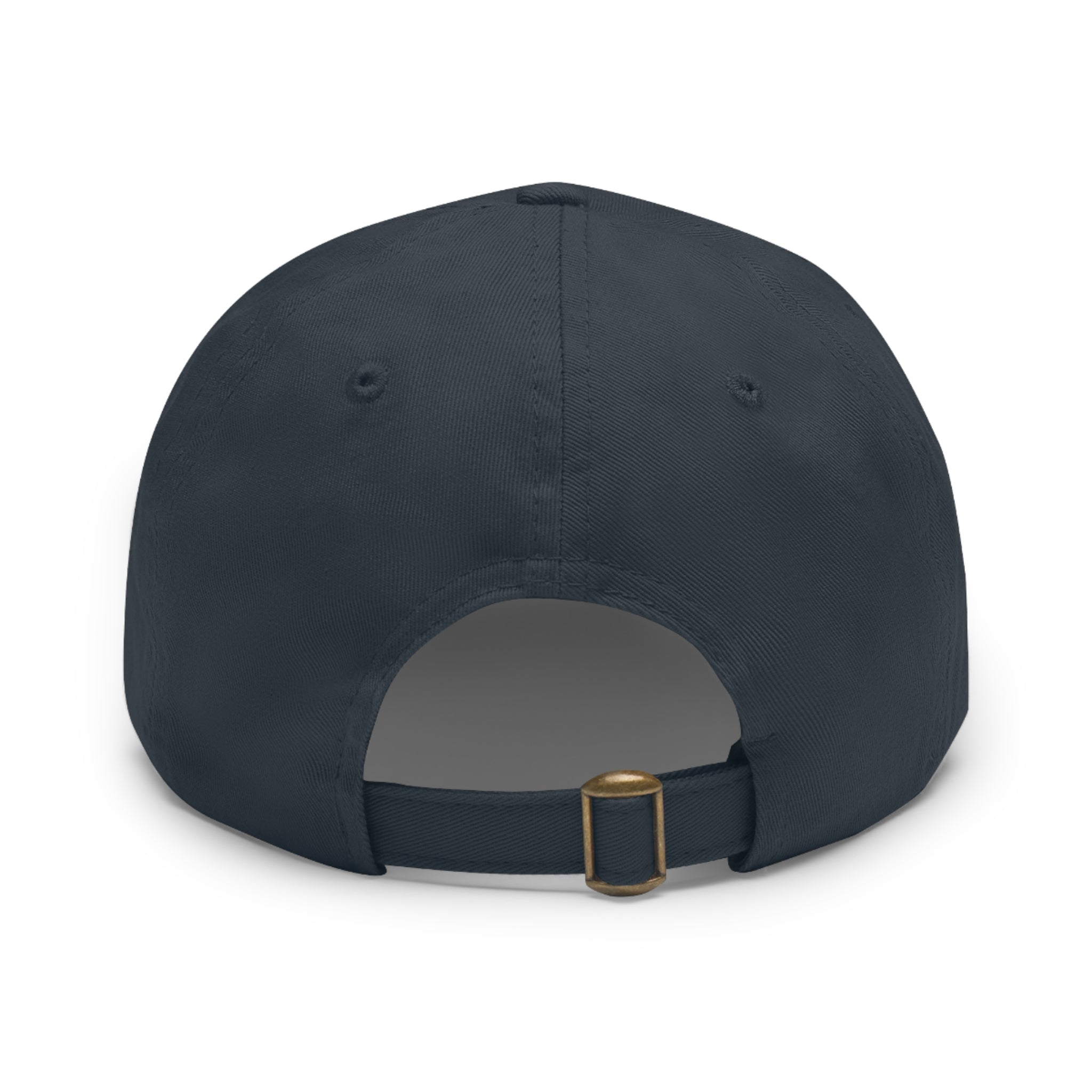 Stylish Dad Hat with Leather Patch, Casual Baseball Cap, Gift for Dads, Outdoor Accessory, Summer Fashion
