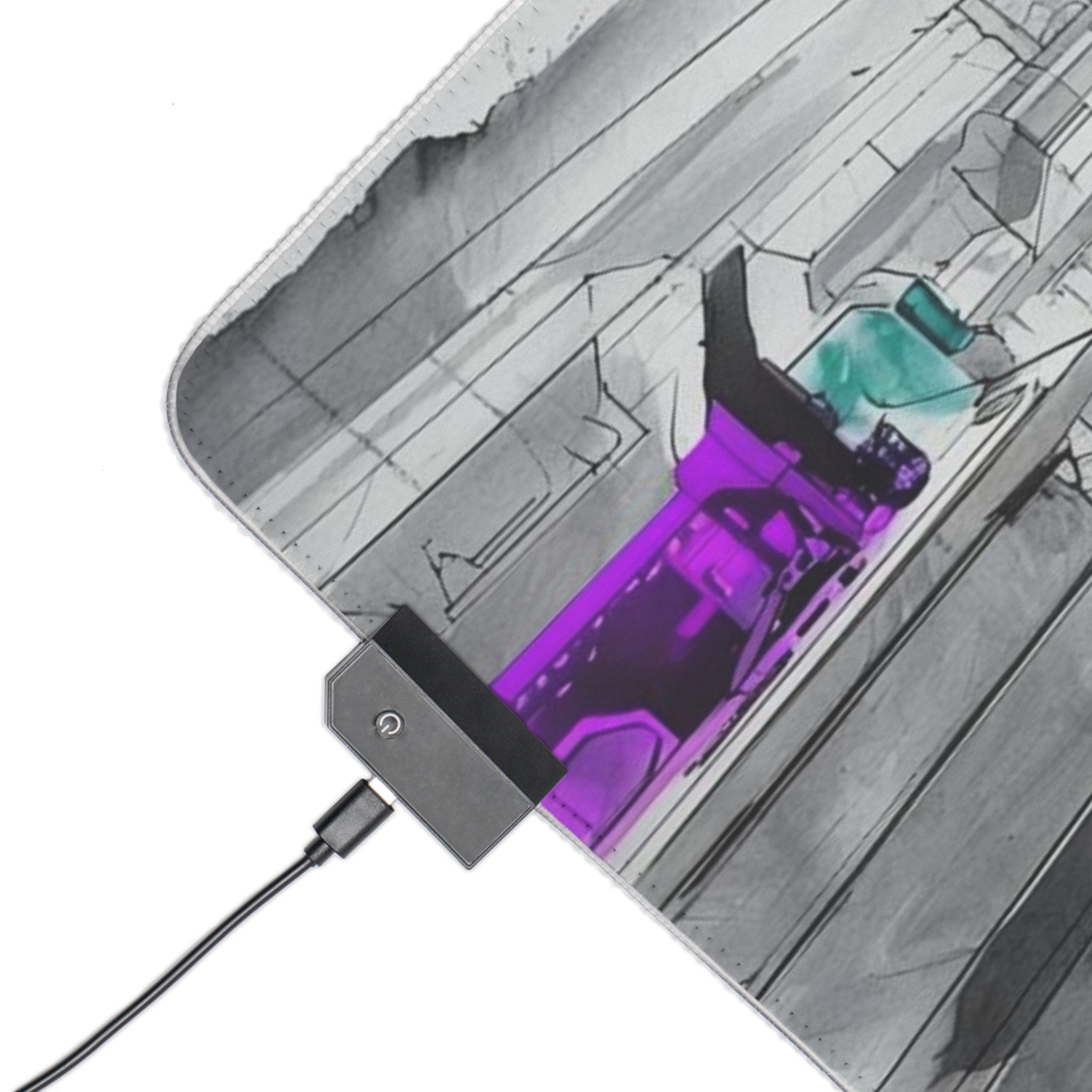LED Gaming Mouse Pad
