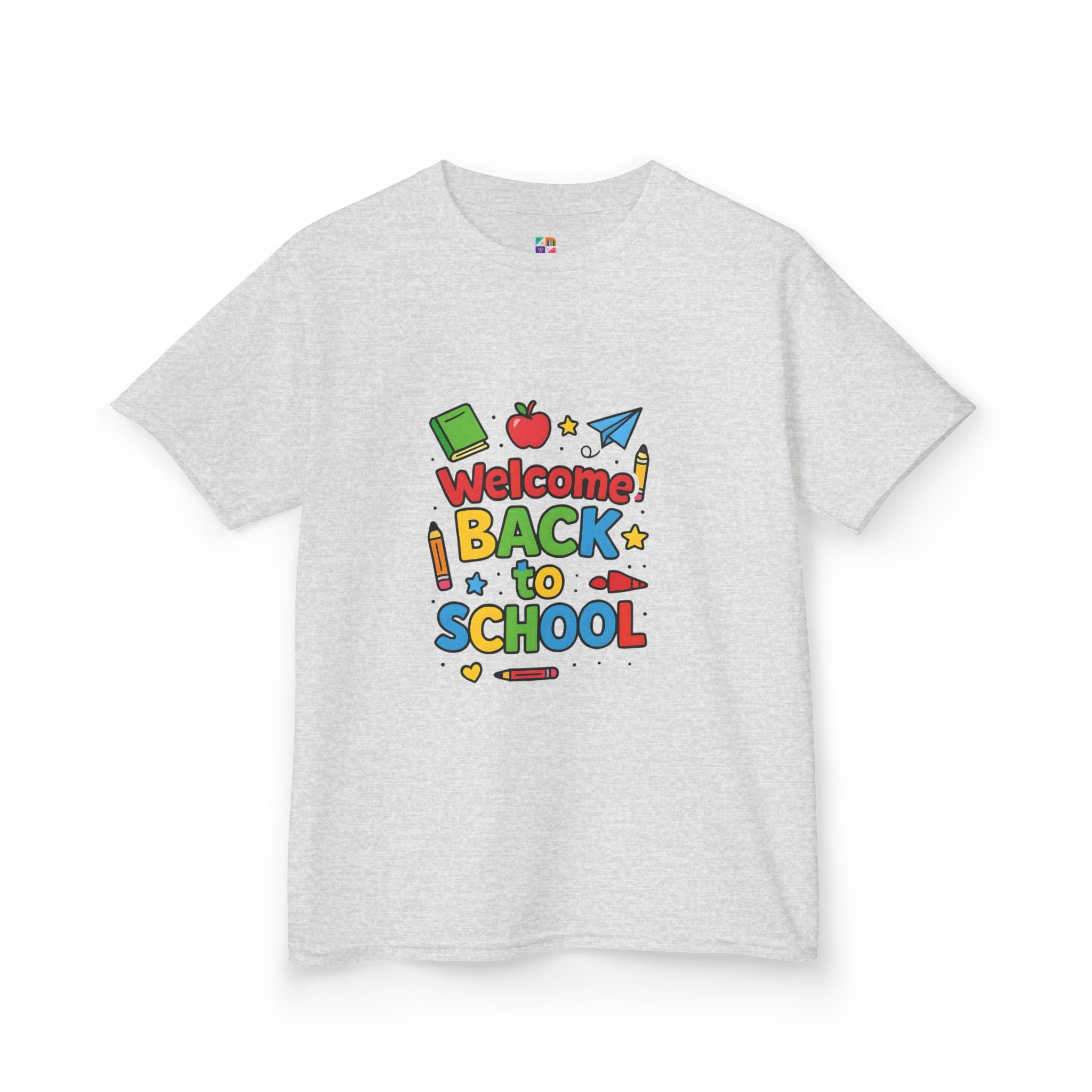 Kids School Graphic Tee, Back to School Outfit Gift Shirt, Youthful Vibrant Children's Birthday Tshirt, First Day of School Apparel, Cute