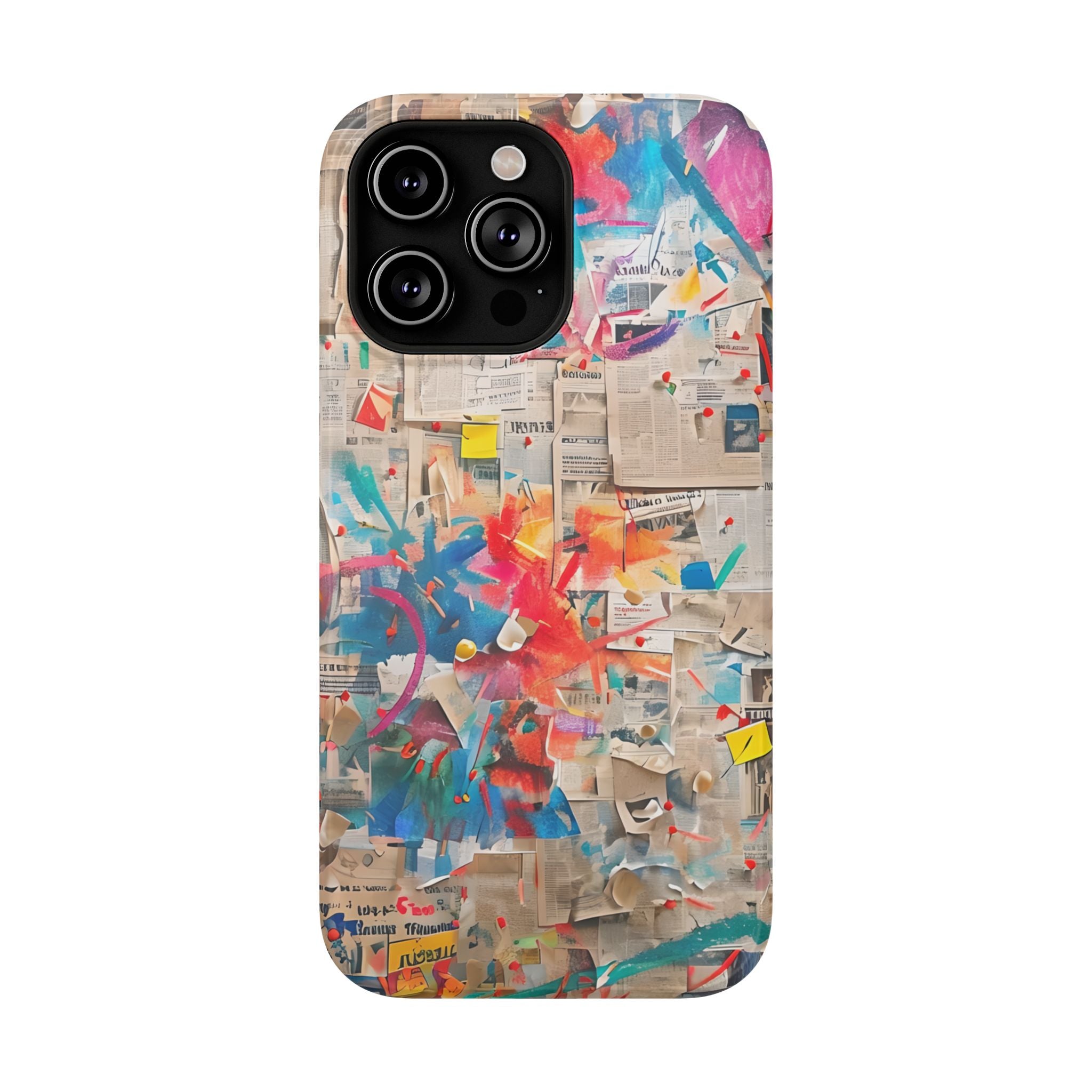 iPhone 17 Case vibrant glossy colorful art