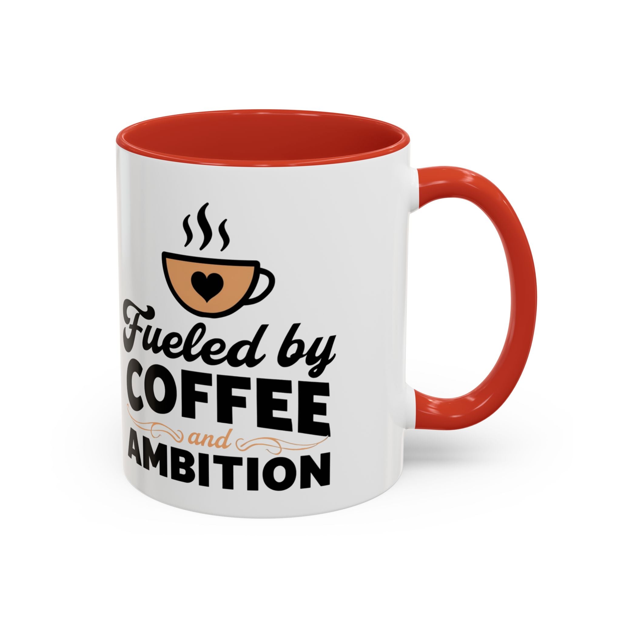 Motivational Coffee Mug - Fueled by Coffee and Ambition