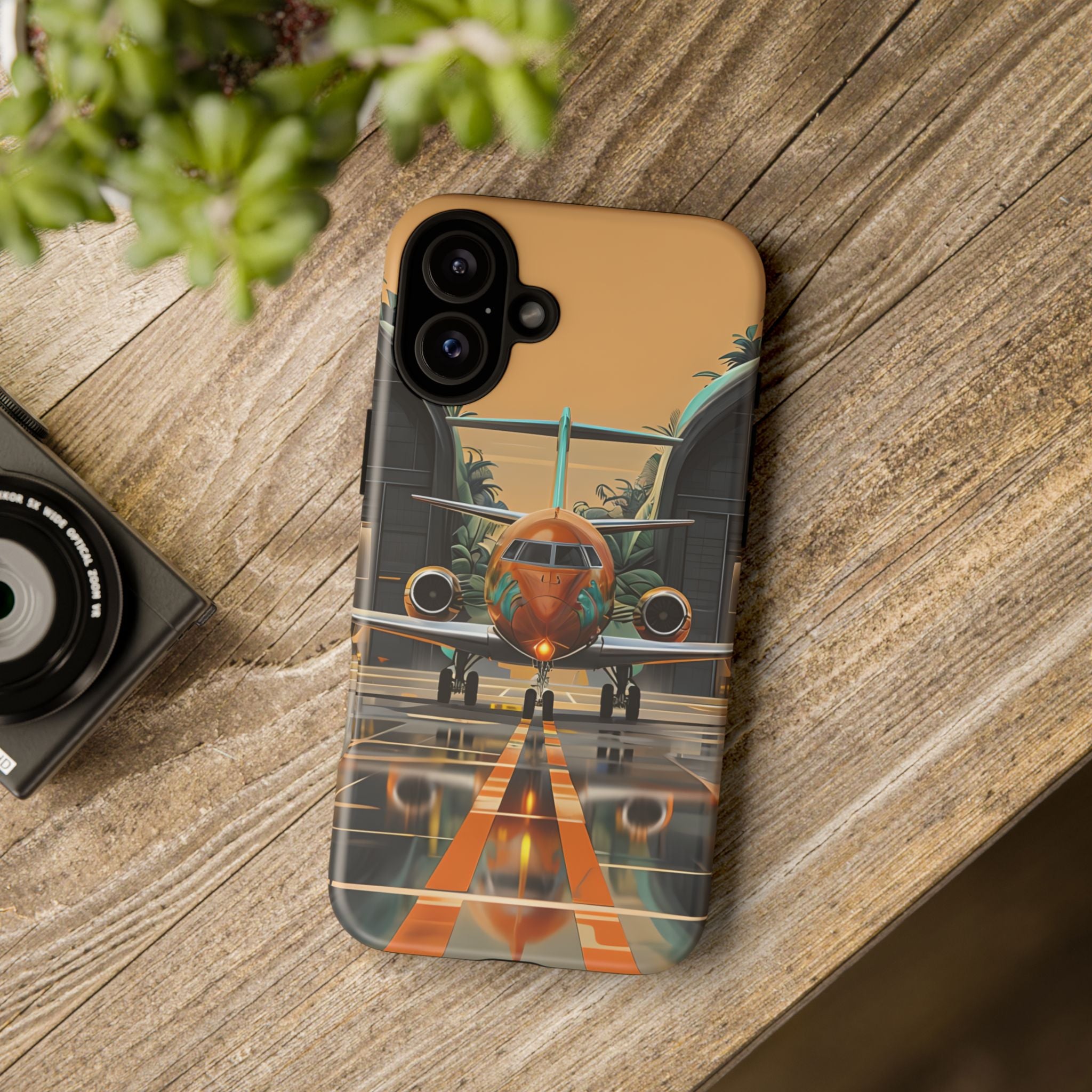 iPhone 17 Case Airplane Design Tough Case