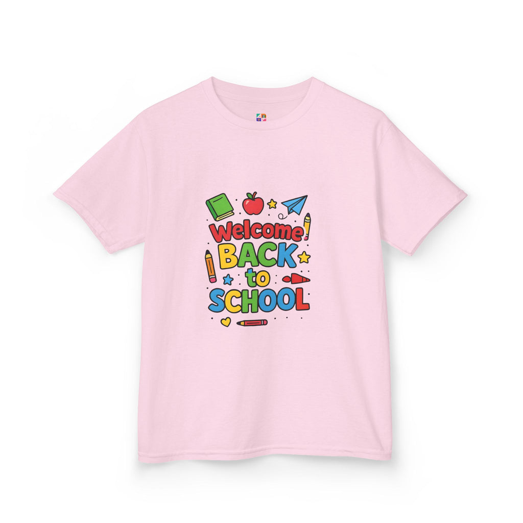 Kids School Graphic Tee, Back to School Outfit Gift Shirt, Youthful Vibrant Children's Birthday Tshirt, First Day of School Apparel, Cute