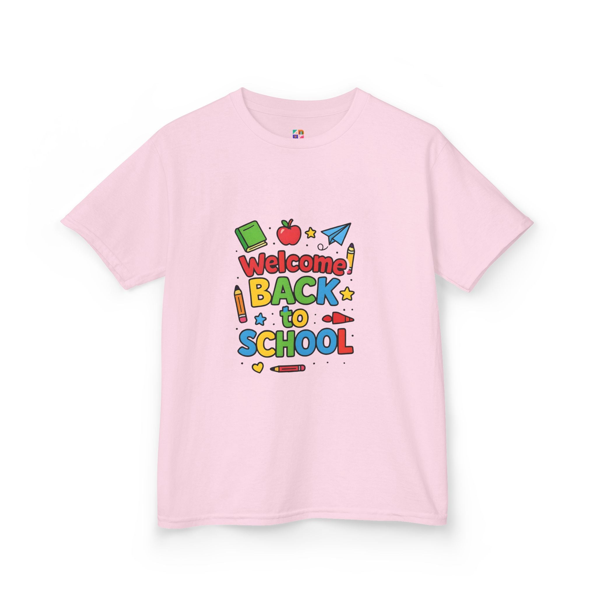 Kids School Graphic Tee, Back to School Outfit Gift Shirt, Youthful Vibrant Children's Birthday Tshirt, First Day of School Apparel, Cute
