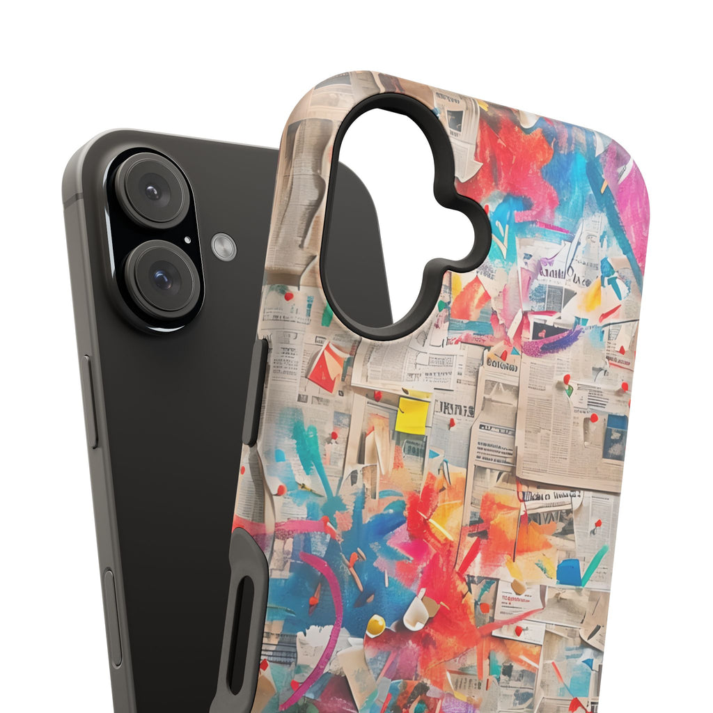 iPhone 17 Case vibrant glossy colorful art