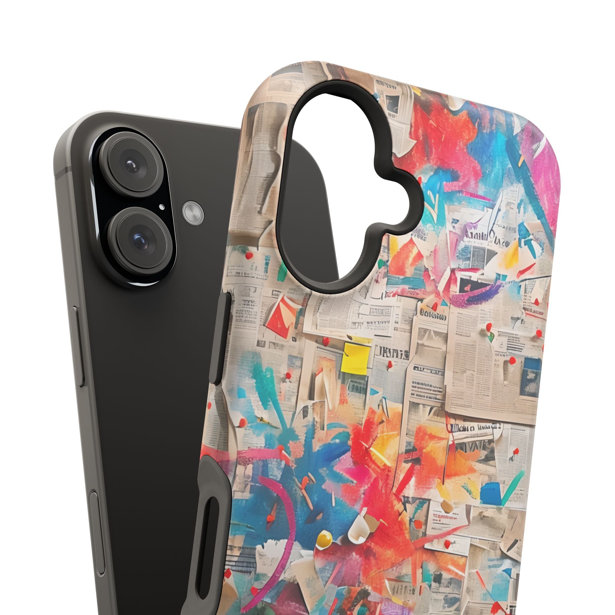 iPhone 17 Case vibrant glossy colorful art